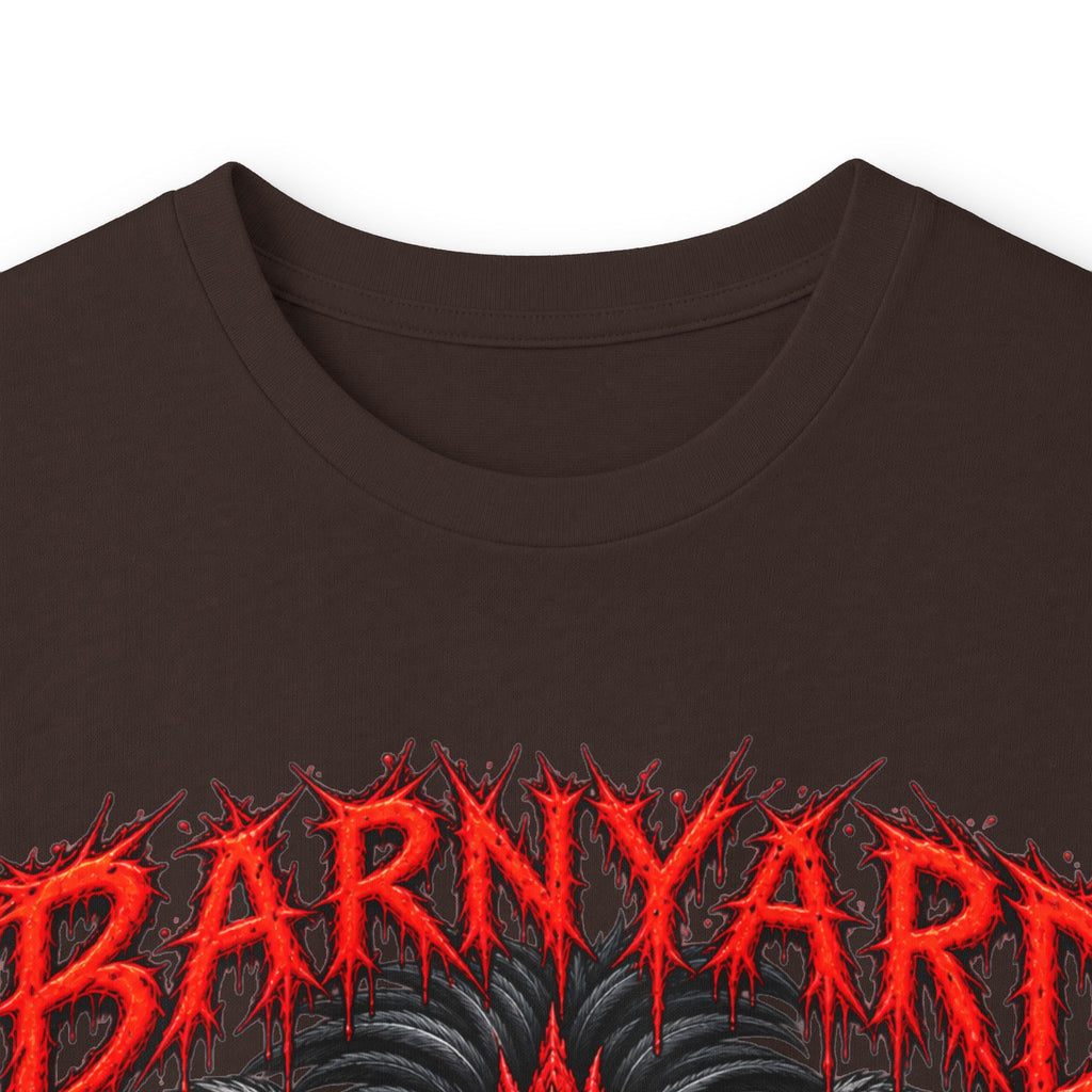 Barnyard Apocalypse Long Sleeve Tee — Rooster Graphic Shirt