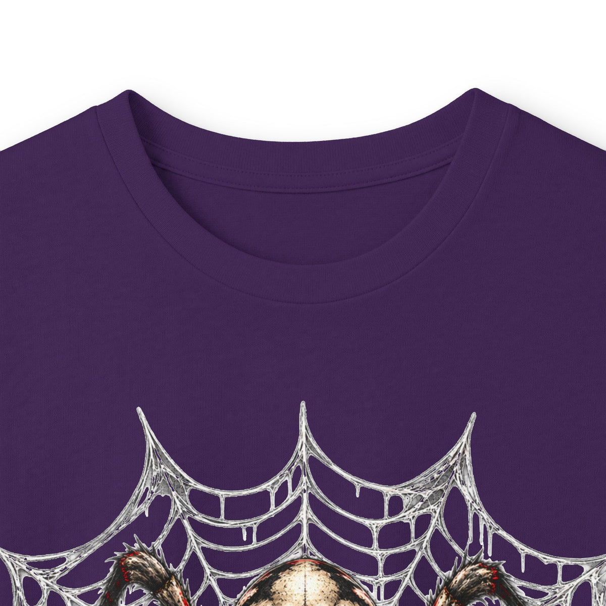 Spider Skull Web Long Sleeve Tee