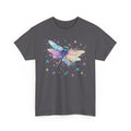 Dragonfly Watercolor T-Shirt — Pastel Splatter Nature Tee