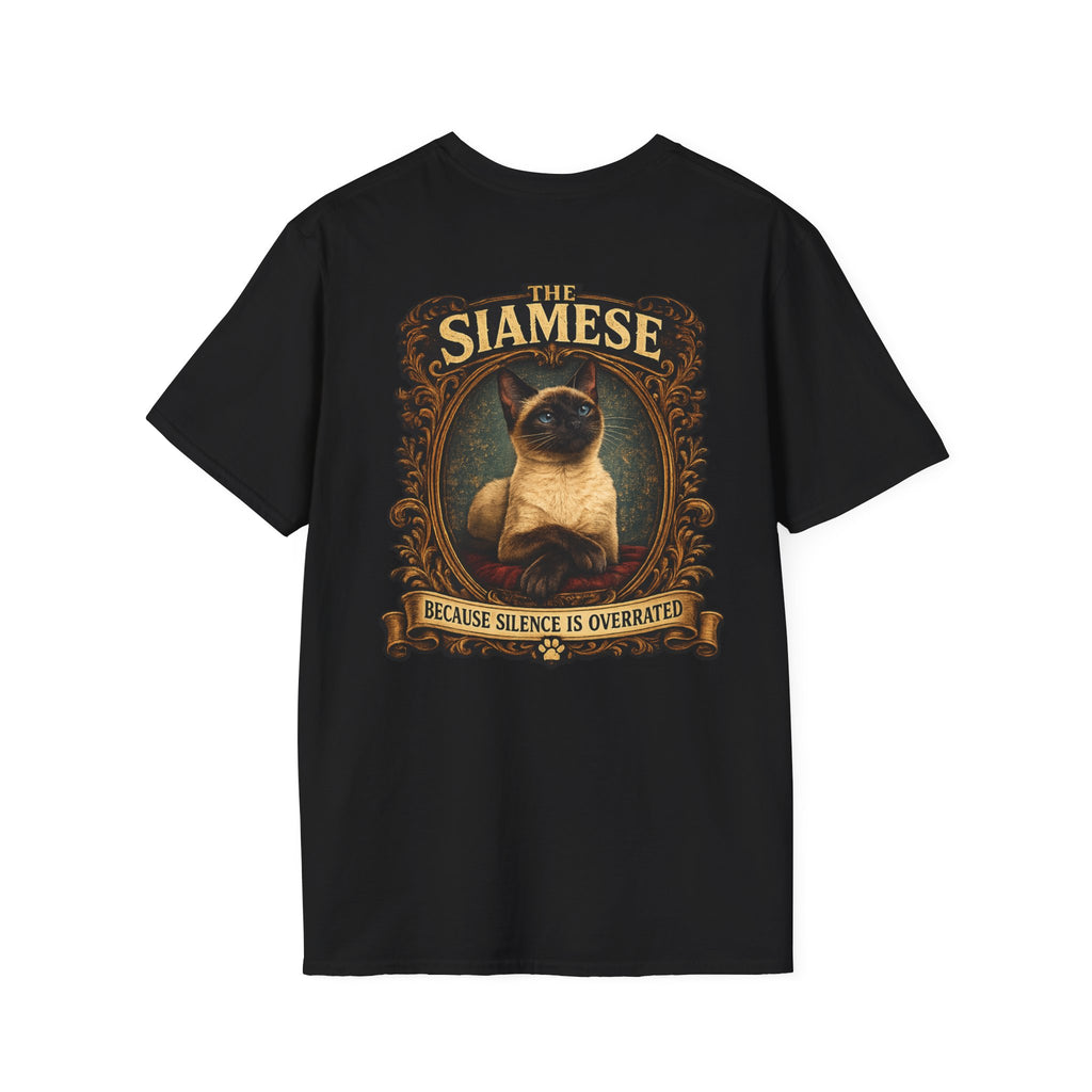 Siamese Cat Vintage Portrait T-Shirt