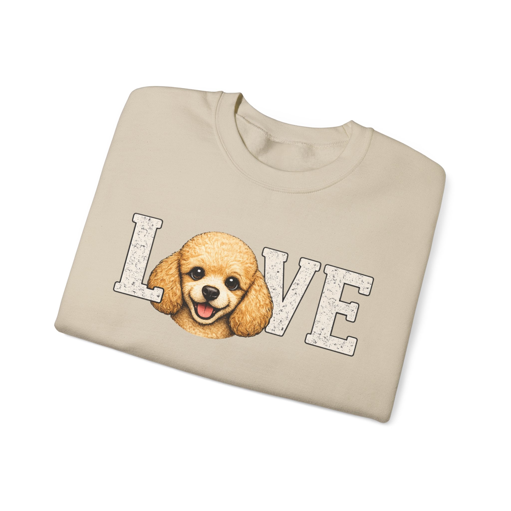 Poodle LOVE - Crewneck Sweatshirt