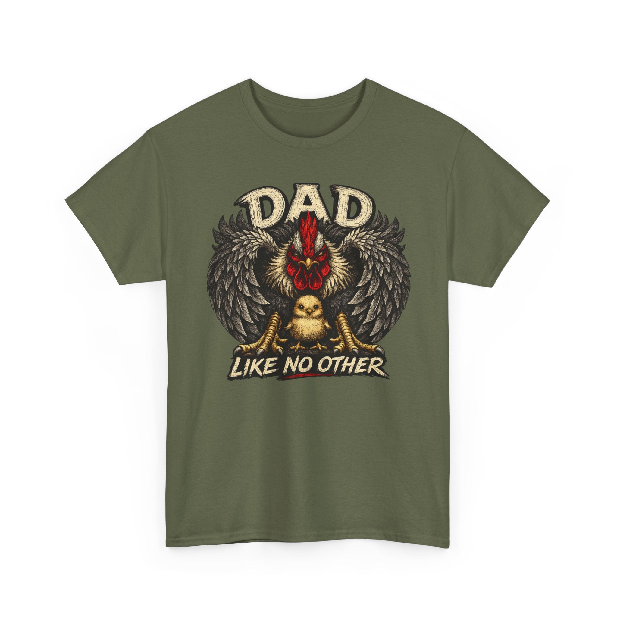 Dad Like No Other T-Shirt — Proud Dad rooster Graphic Tee