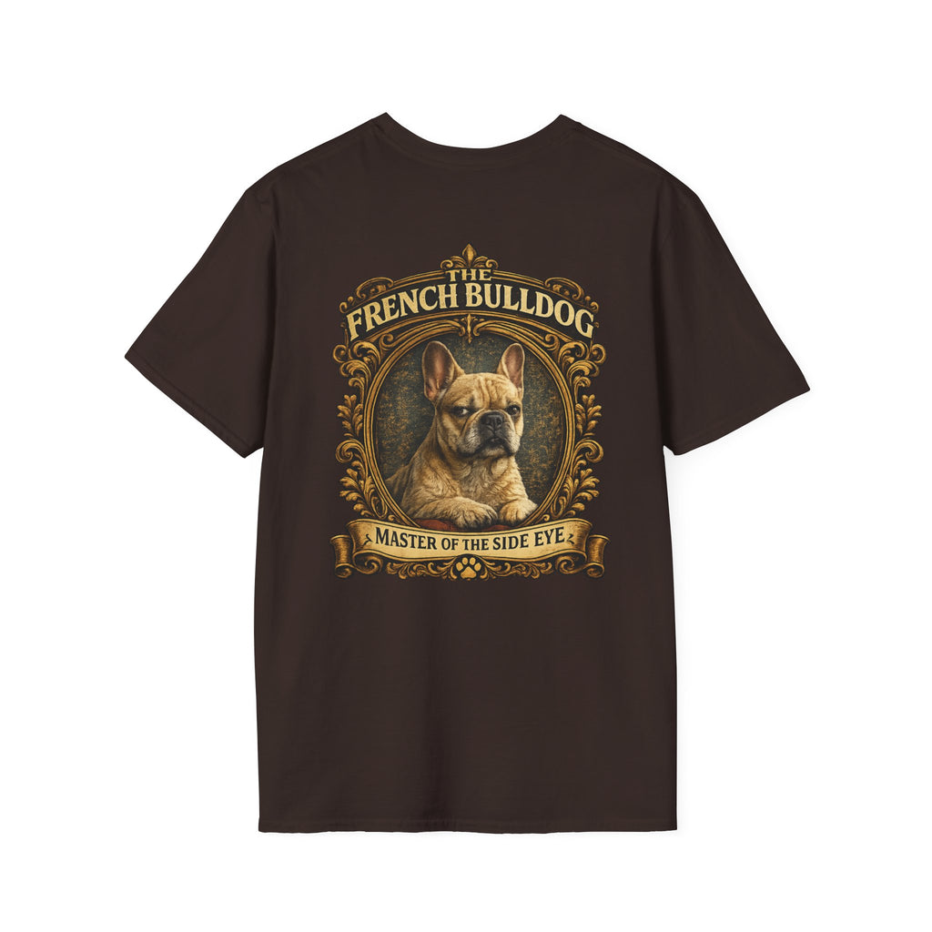 French Bulldog T-Shirt — "The French Bulldog: Master of the Side Eye" Vintage Dog Tee