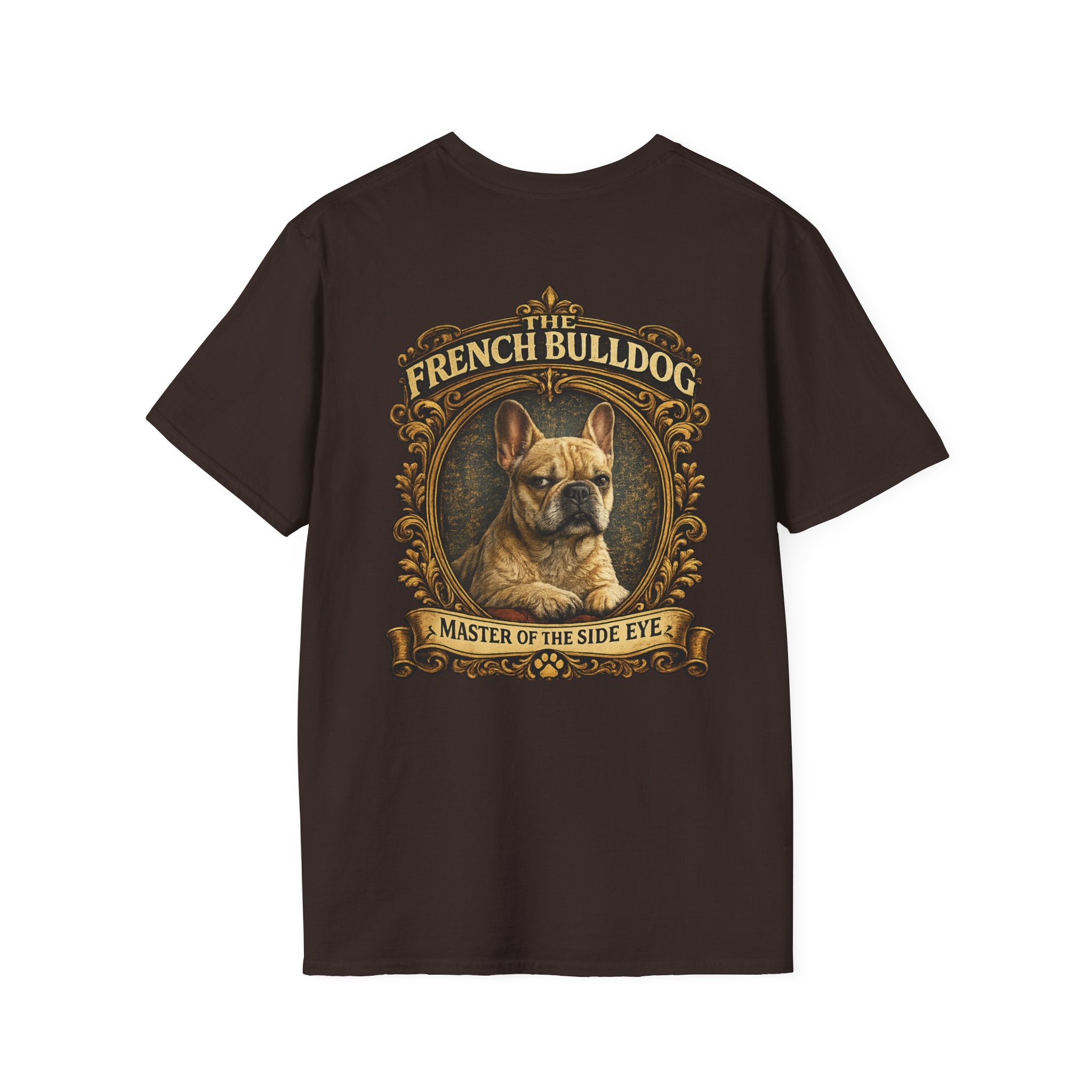 French Bulldog T-Shirt — "The French Bulldog: Master of the Side Eye" Vintage Dog Tee