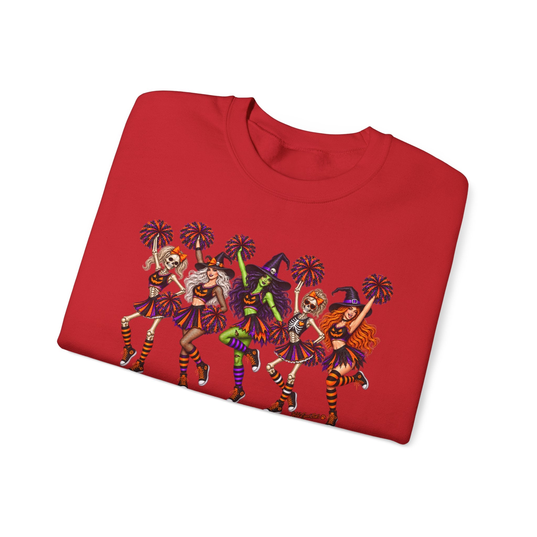 Cheer Squad Halloween Crewneck Sweatshirt