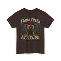 Farm Fresh Attitude T-Shirt — Rooster Vintage Farm Humor Tee