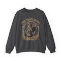 Not Today Satan Cat Sweatshirt – Funny Vintage Cat Crewneck