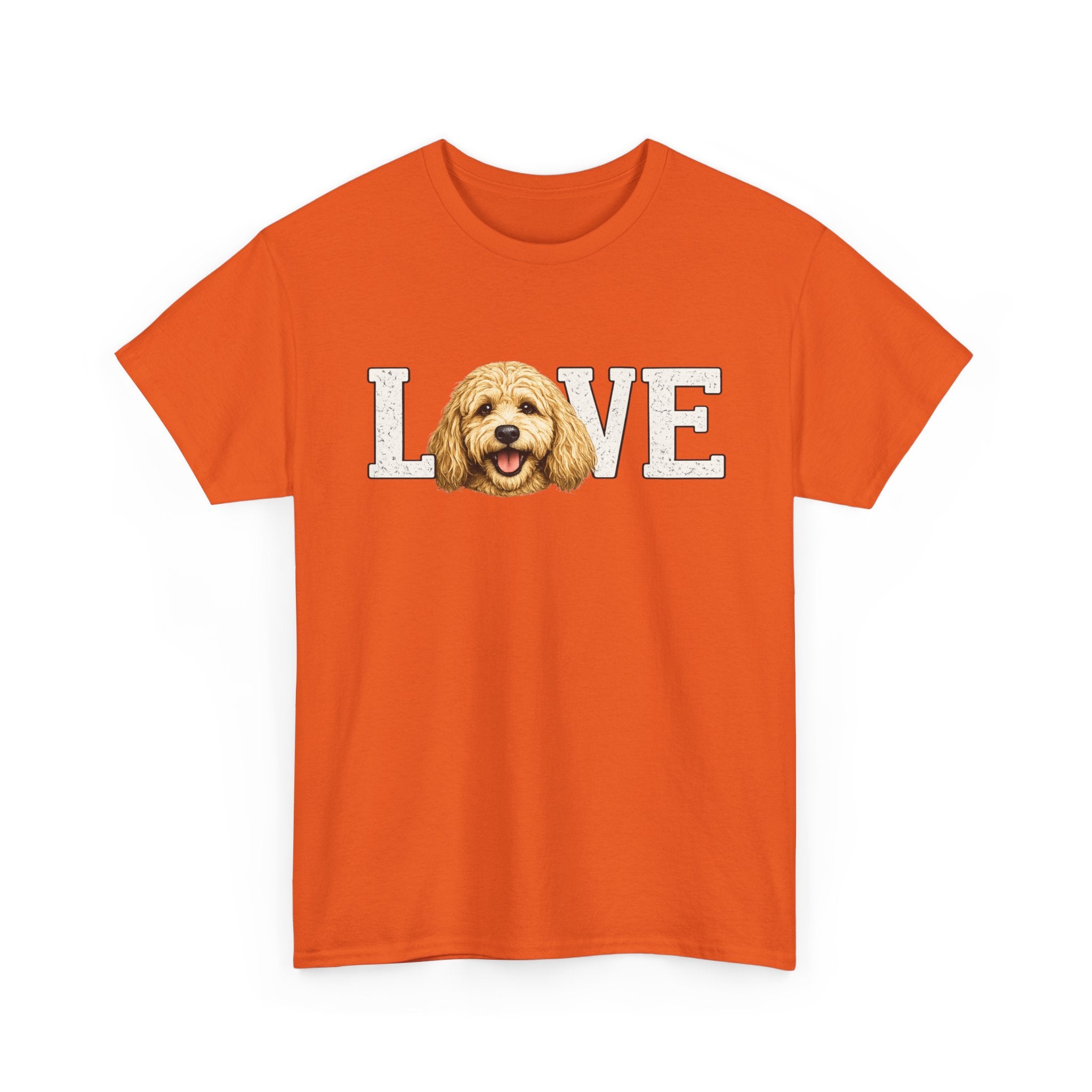 Love Goldendoodle T-Shirt — Golden Doodle Face Graphic Tee