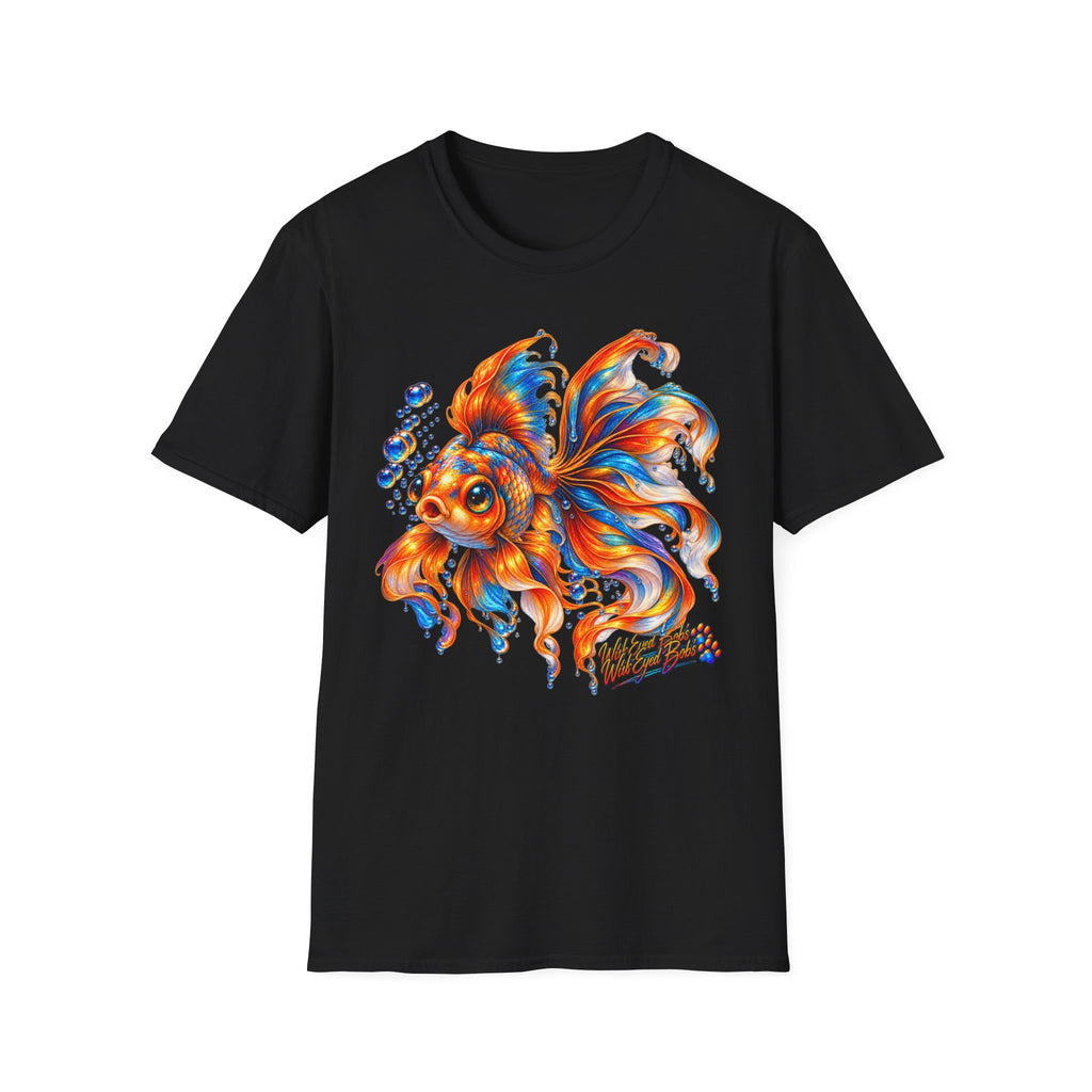 Colorful Goldfish T-Shirt — Vibrant Fish Art Tee