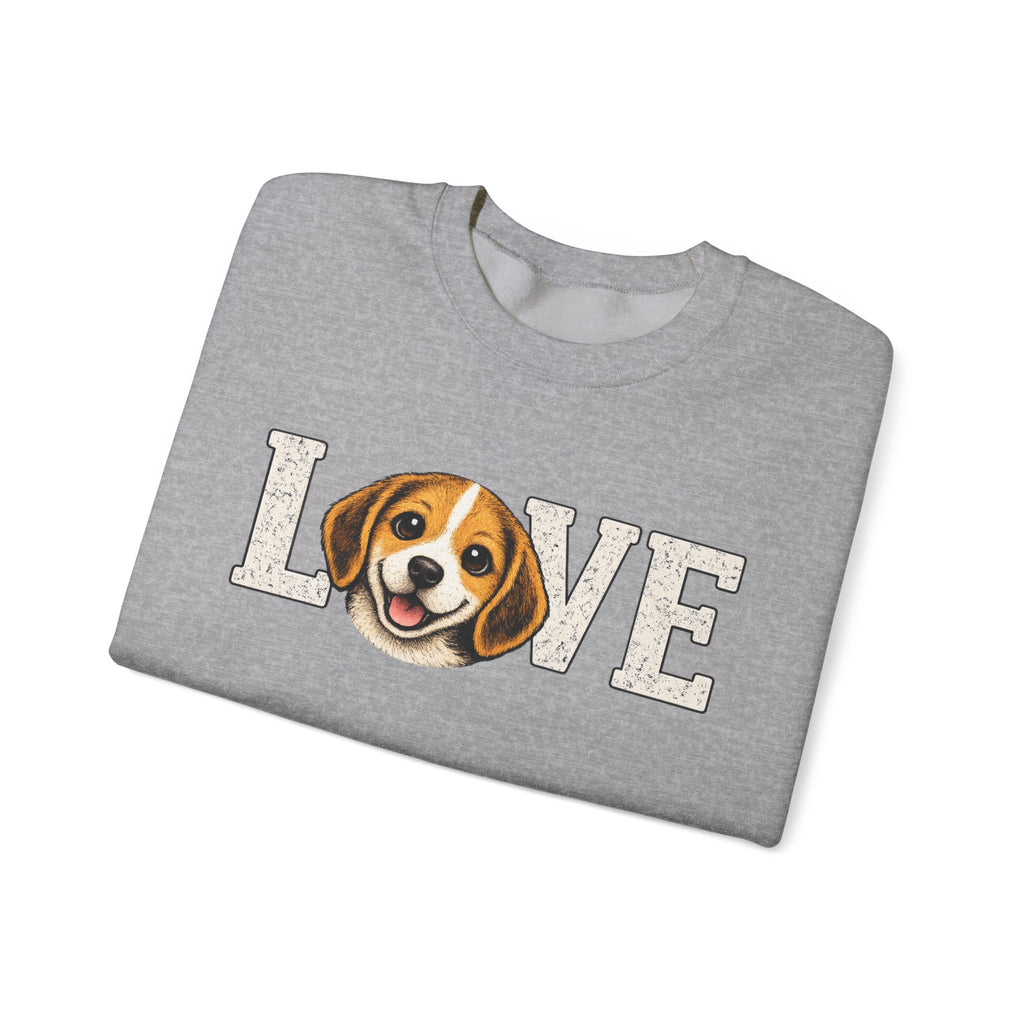 Beagle Love Sweatshirt — Cute Dog Lover Crewneck