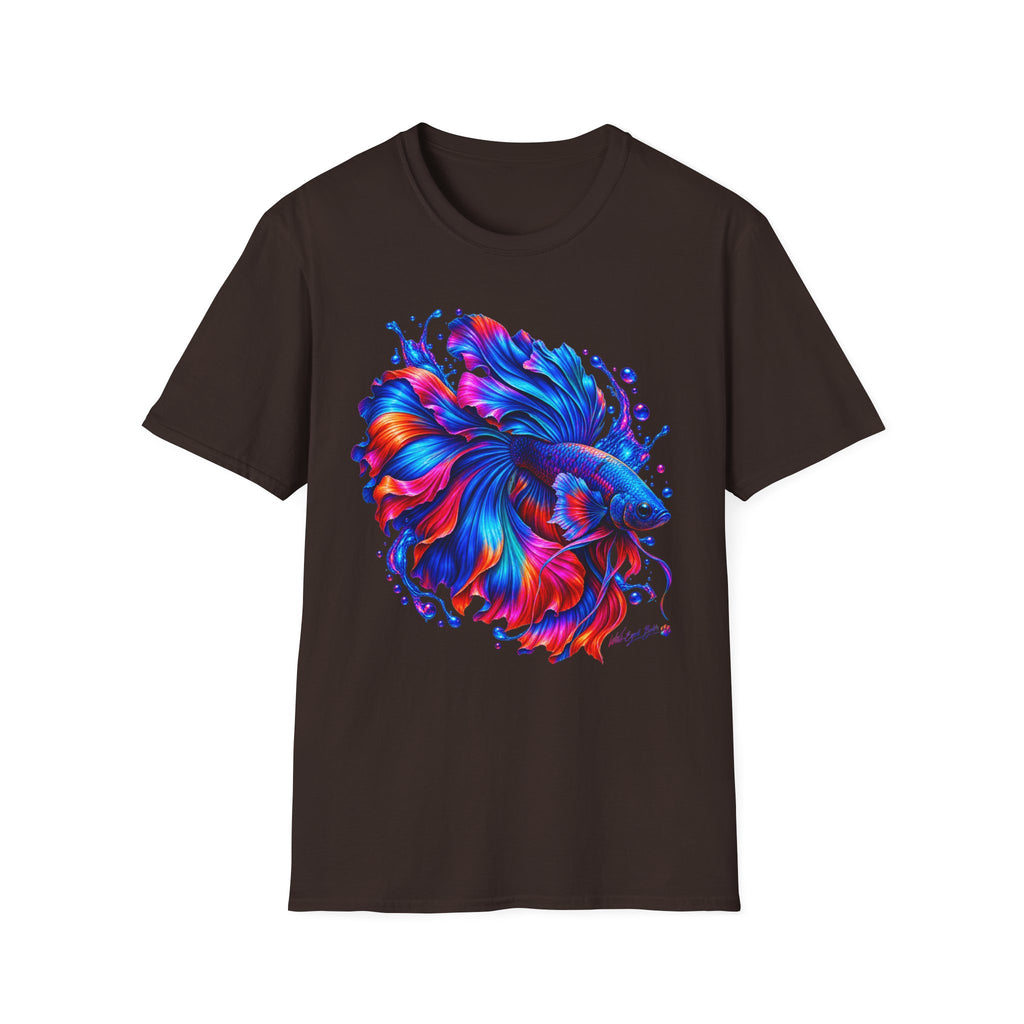 Betta Fish Color Splash T-Shirt