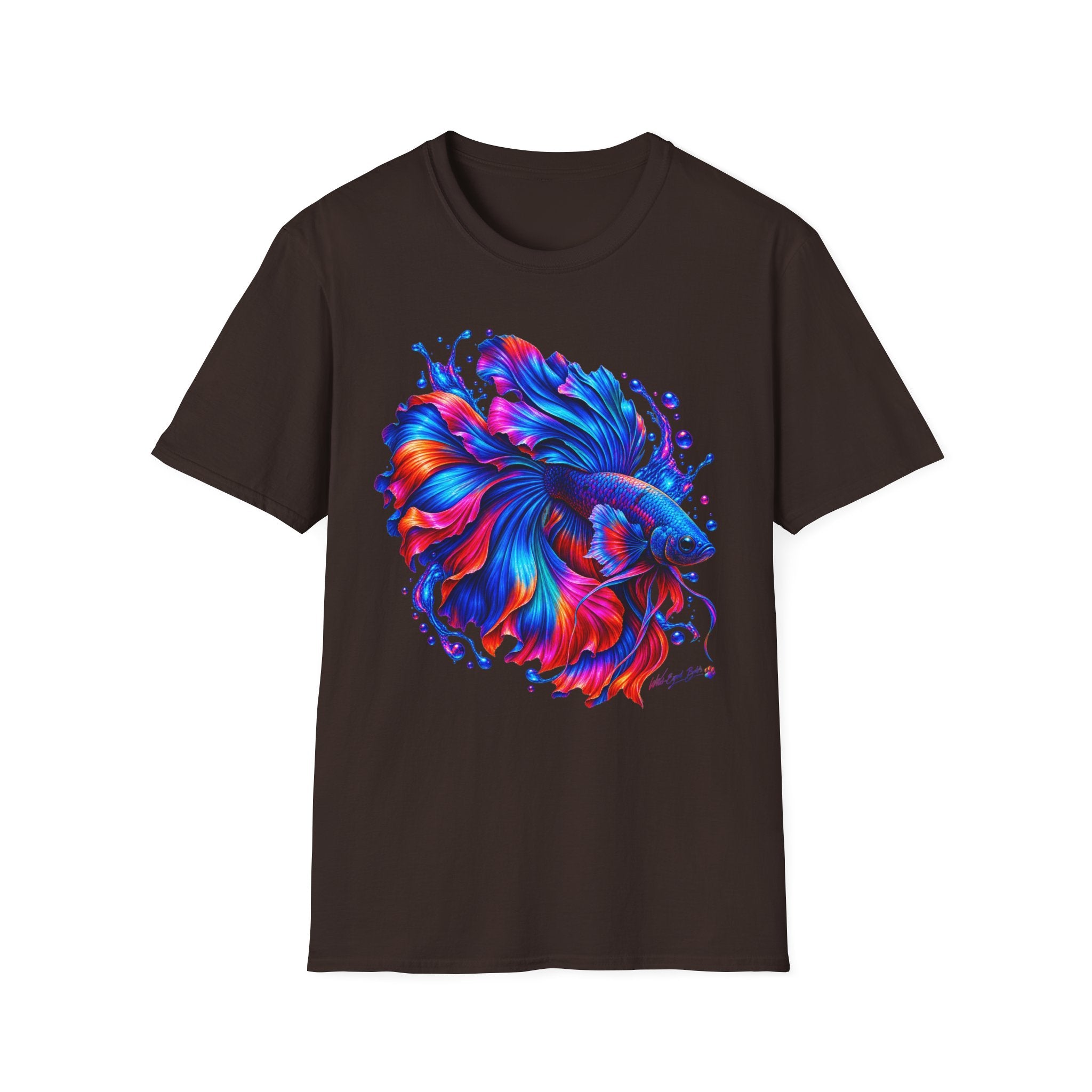 Betta Fish Color Splash T-Shirt