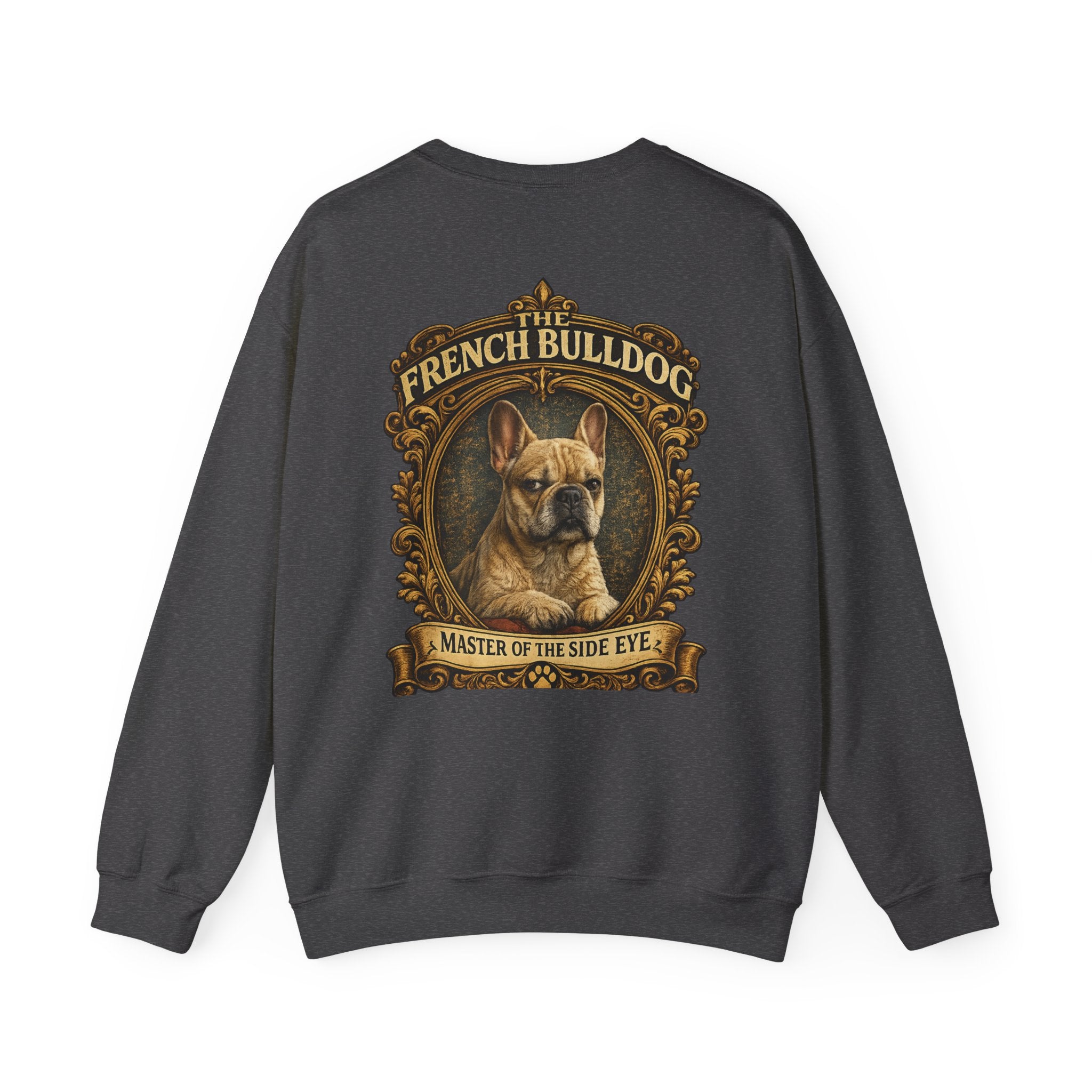 French Bulldog Sweatshirt — "Master of the Side Eye" Vintage-Style Crewneck