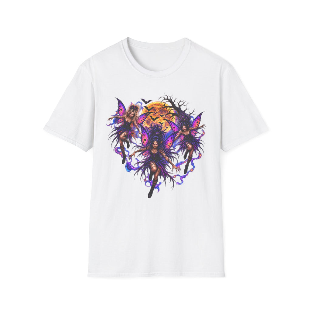 Fairy Moon Tee — Mystical Butterfly Faeries Graphic T-Shirt