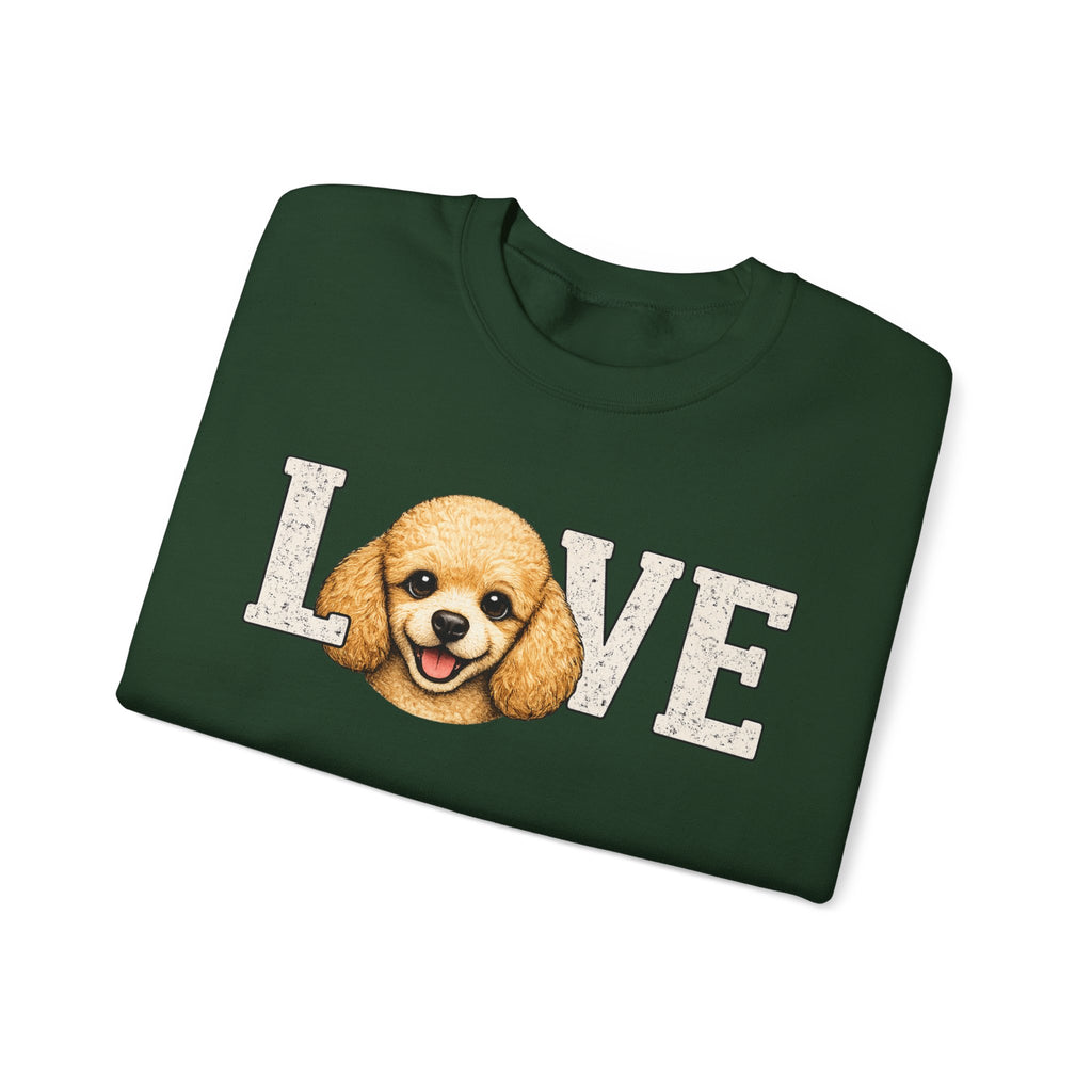 Poodle LOVE - Crewneck Sweatshirt