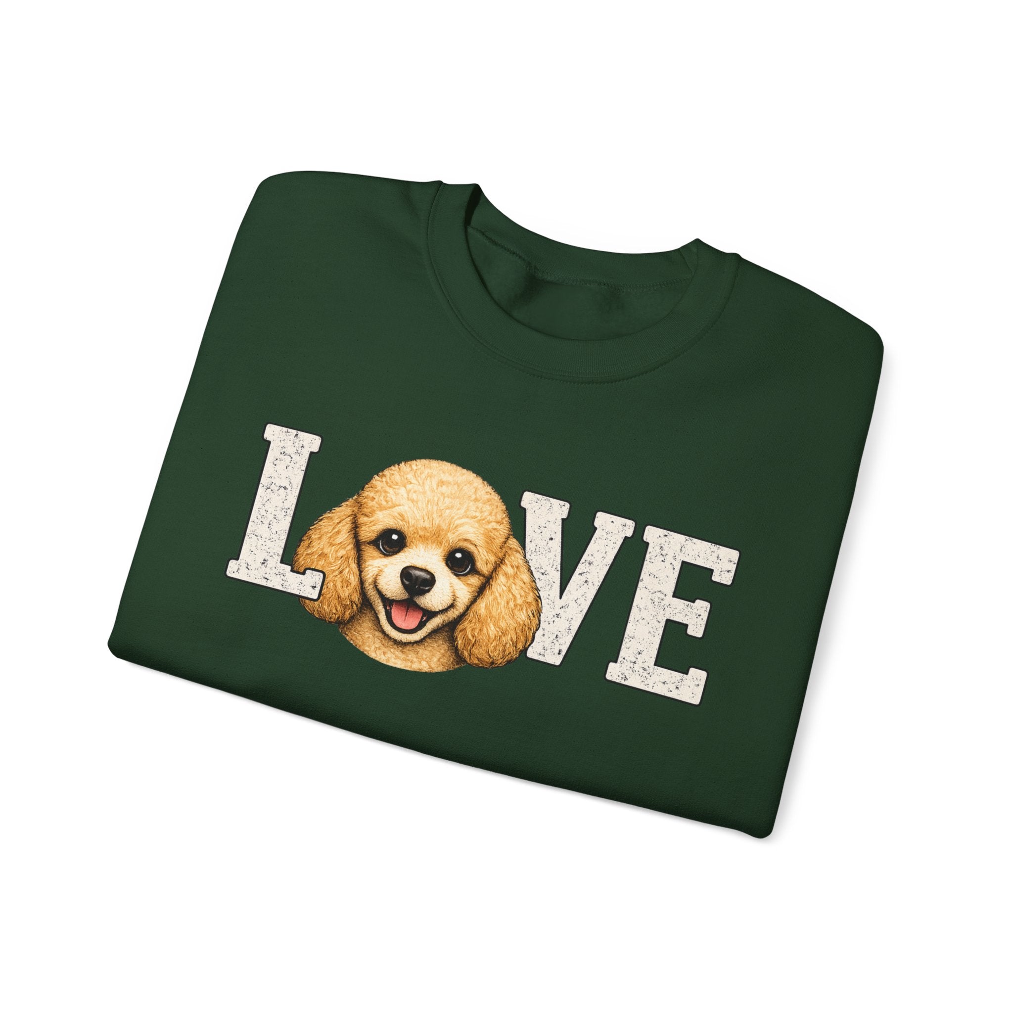 Poodle LOVE - Crewneck Sweatshirt