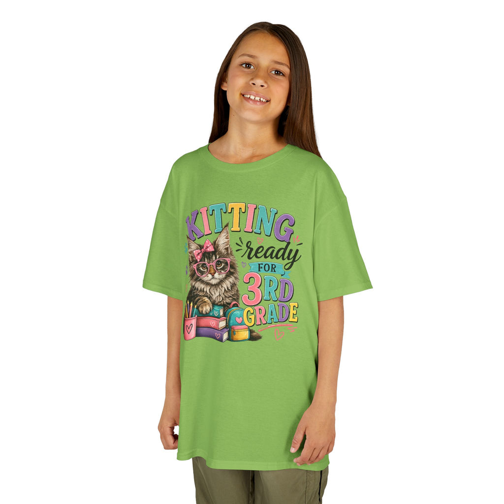 DIANE– “Kitting Ready for 3rd Grade” Cute Cat Back‑to‑School Tee
