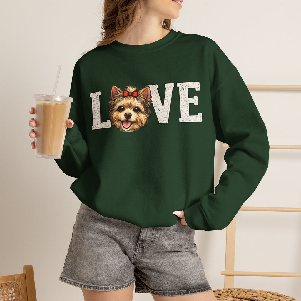 Yorkie Love Crewneck Sweatshirt