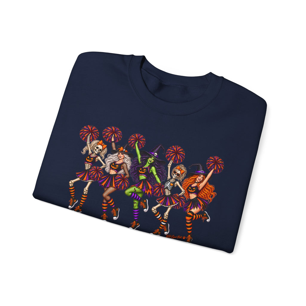 Cheer Squad Halloween Crewneck Sweatshirt