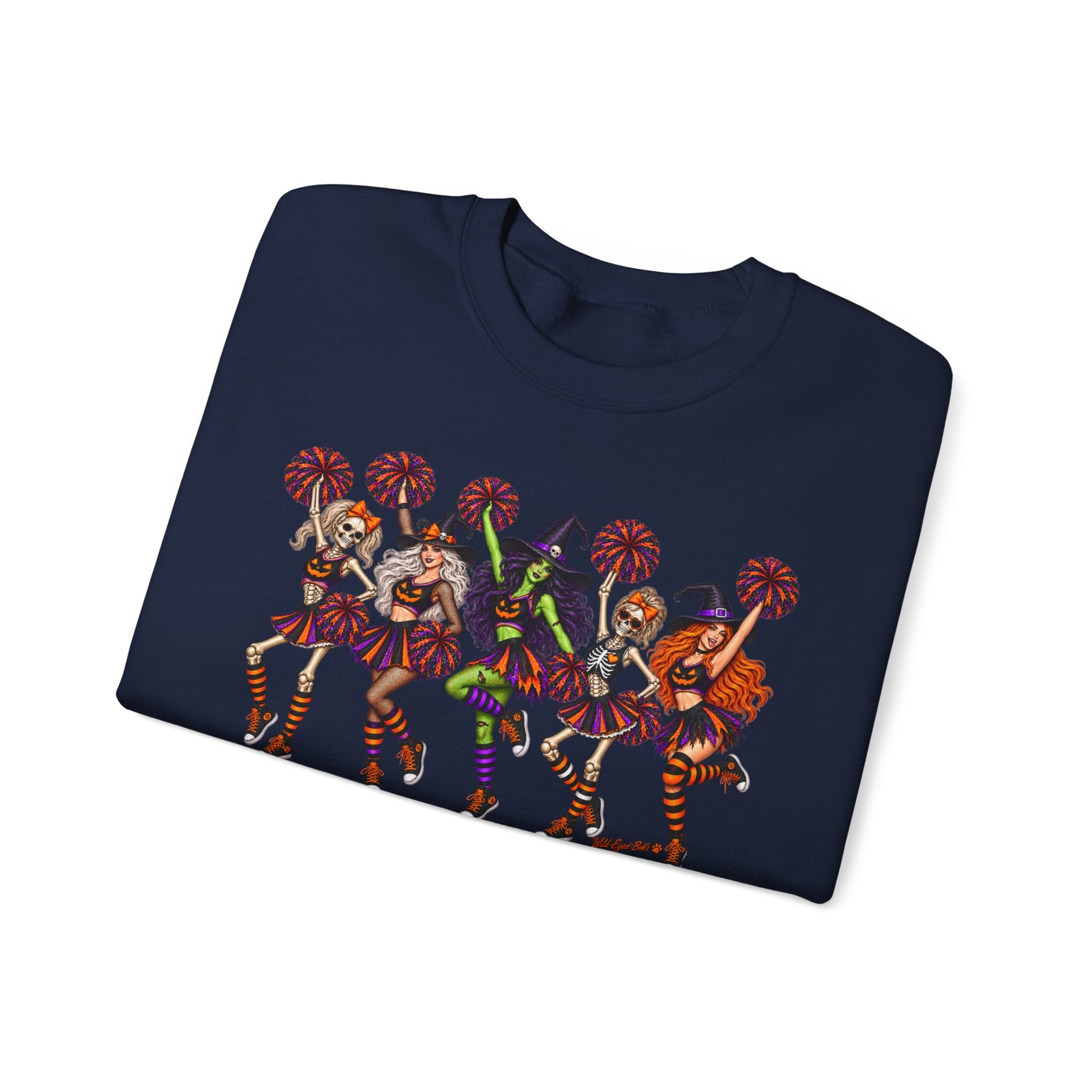 Cheer Squad Halloween Crewneck Sweatshirt