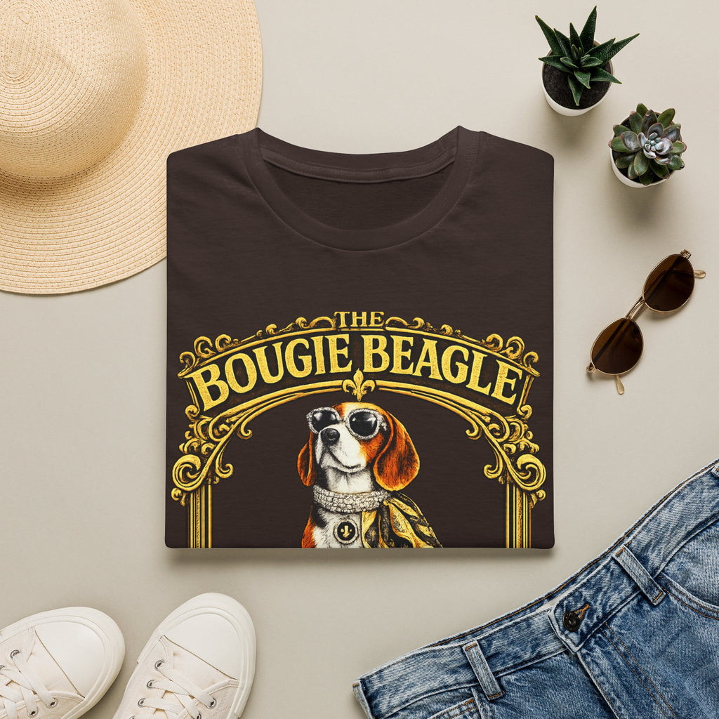 Beagle T-Shirt — Vintage Pampered Dog Graphic Tee