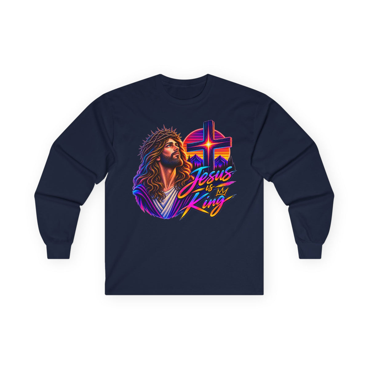 Jesus Is King Long Sleeve Tee