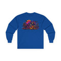 Halloween Grim Reaper Pumpkin retro Long Sleeve Tee