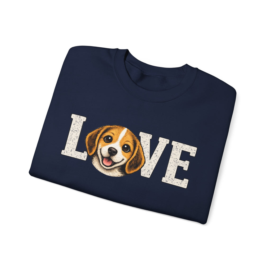 Beagle Love Sweatshirt — Cute Dog Lover Crewneck
