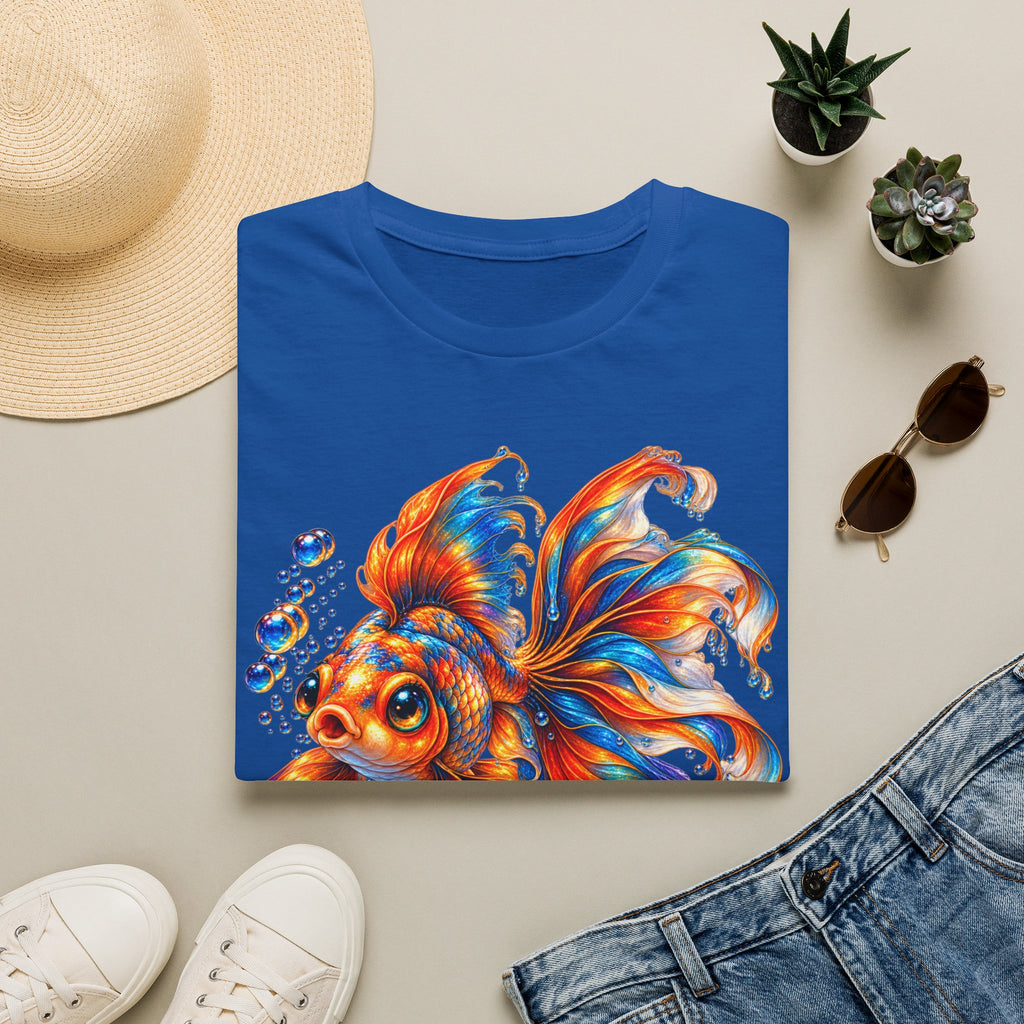 Colorful Goldfish T-Shirt — Vibrant Fish Art Tee
