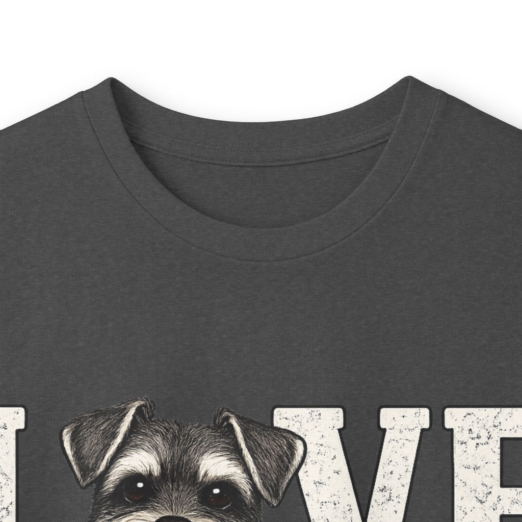 Schnauzer 'LOVE' Long Sleeve Tee – Dog Lover Shirt