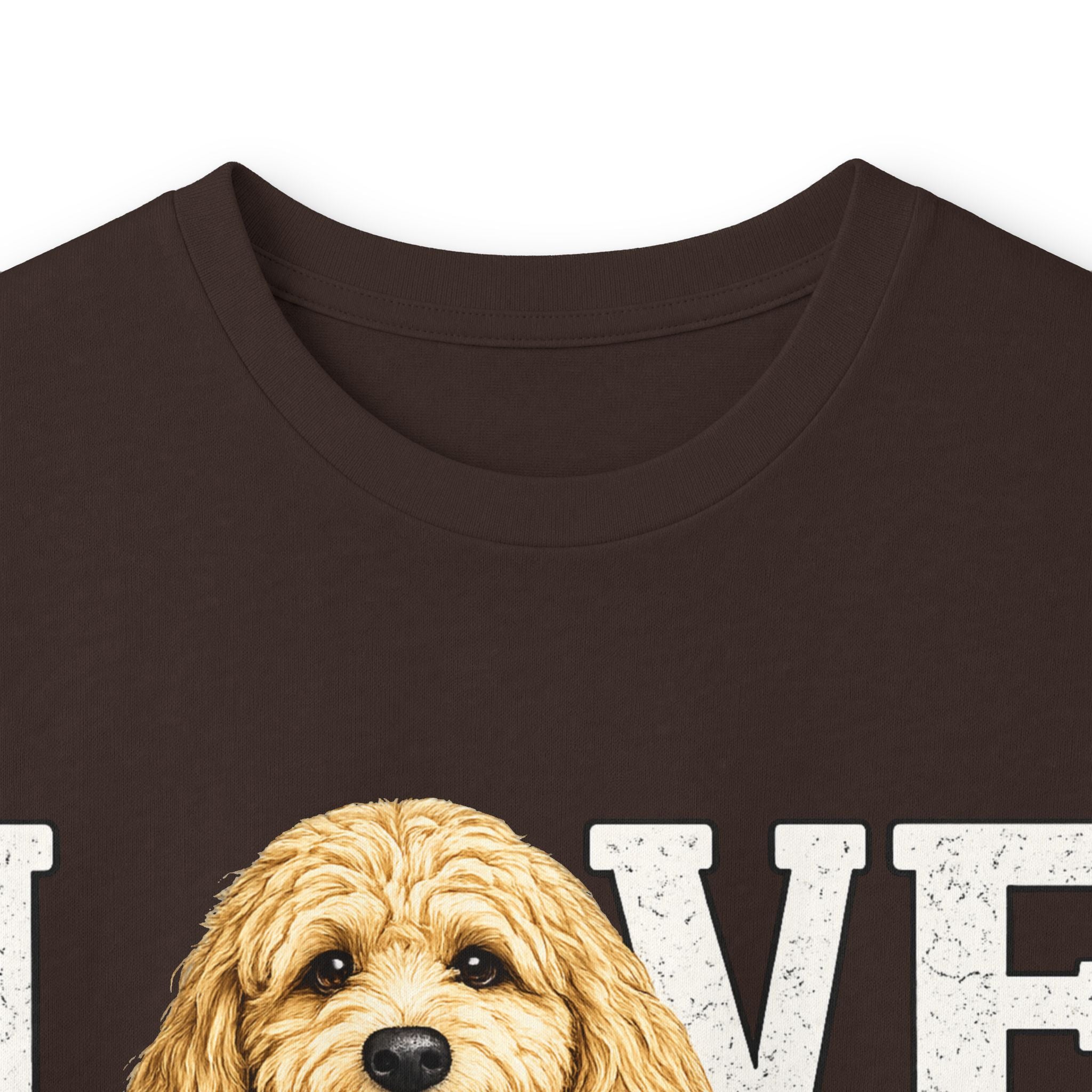 Golden Doodle 'LOVE' Long Sleeve Tee – Dog Mom/Dad Pet Lover Shirt