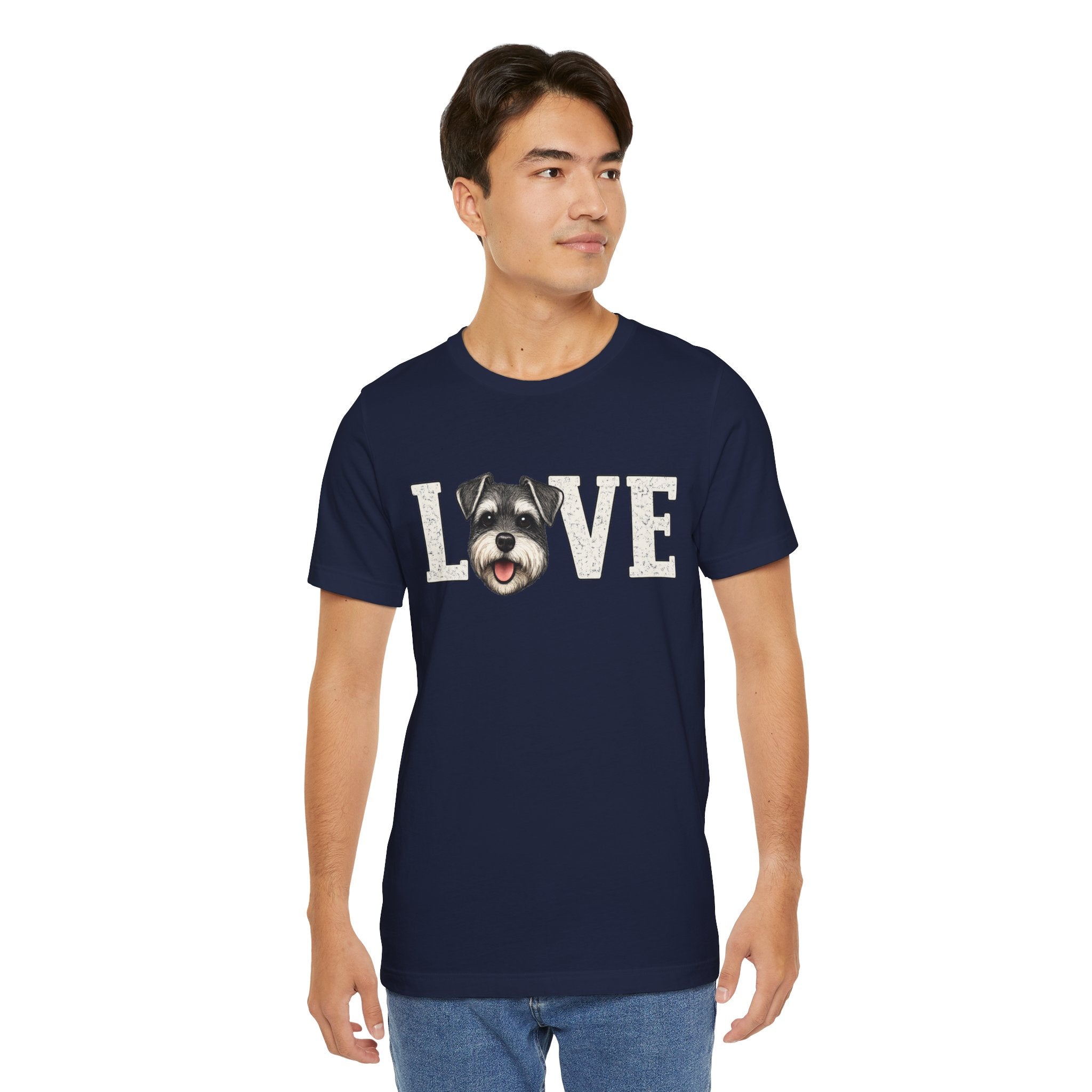 Love Schnauzer T-Shirt — Cute Dog Lover Tee