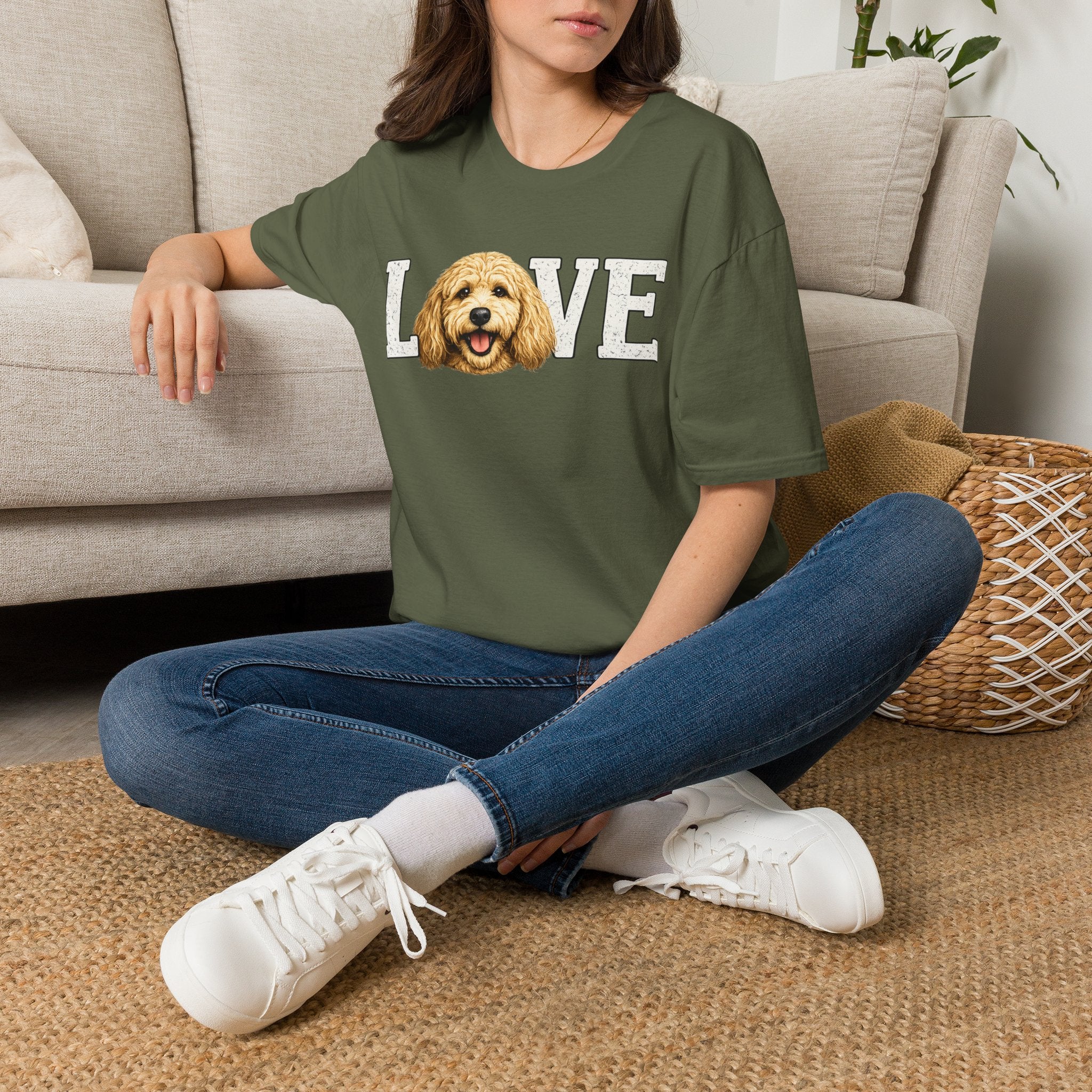 Love Goldendoodle T-Shirt — Cute Goldendoodle Tee