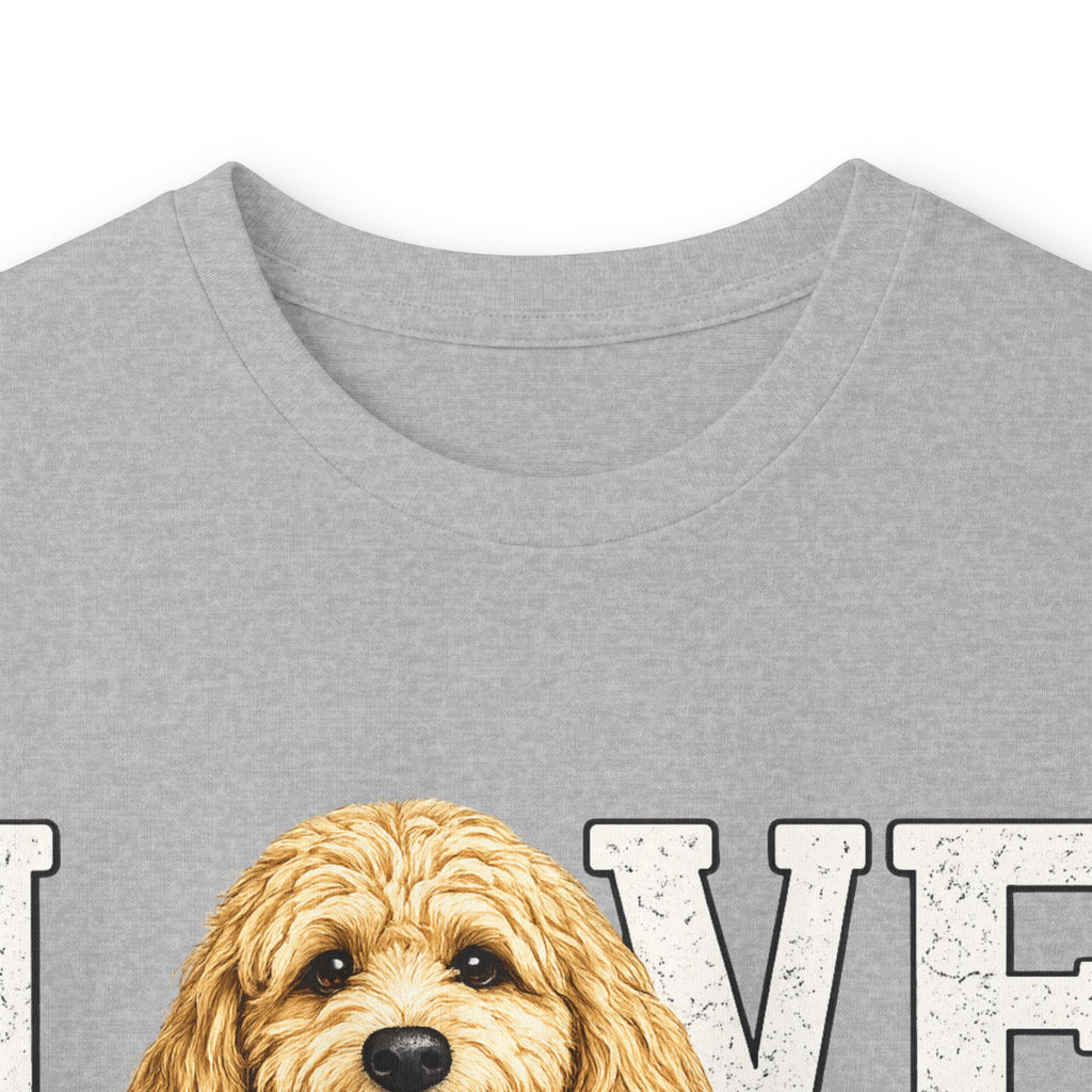 Golden Doodle 'LOVE' Long Sleeve Tee – Dog Mom/Dad Pet Lover Shirt