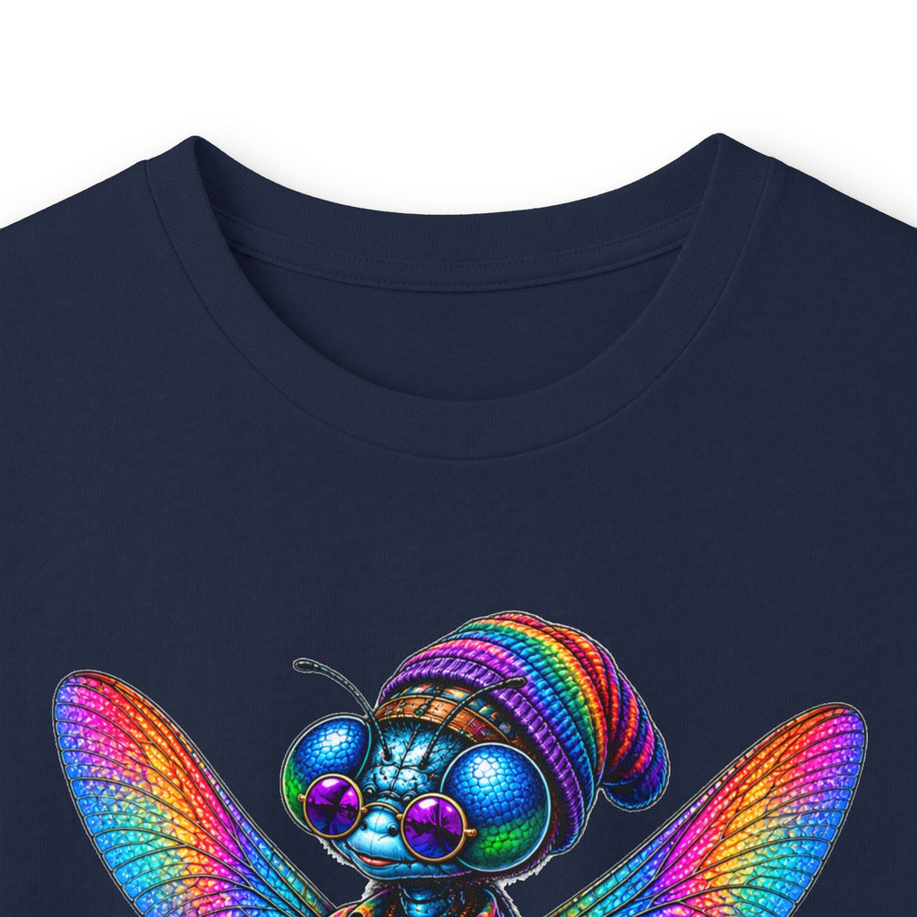 Psychedelic Dragonfly Cyberpunk Long Sleeve Tee