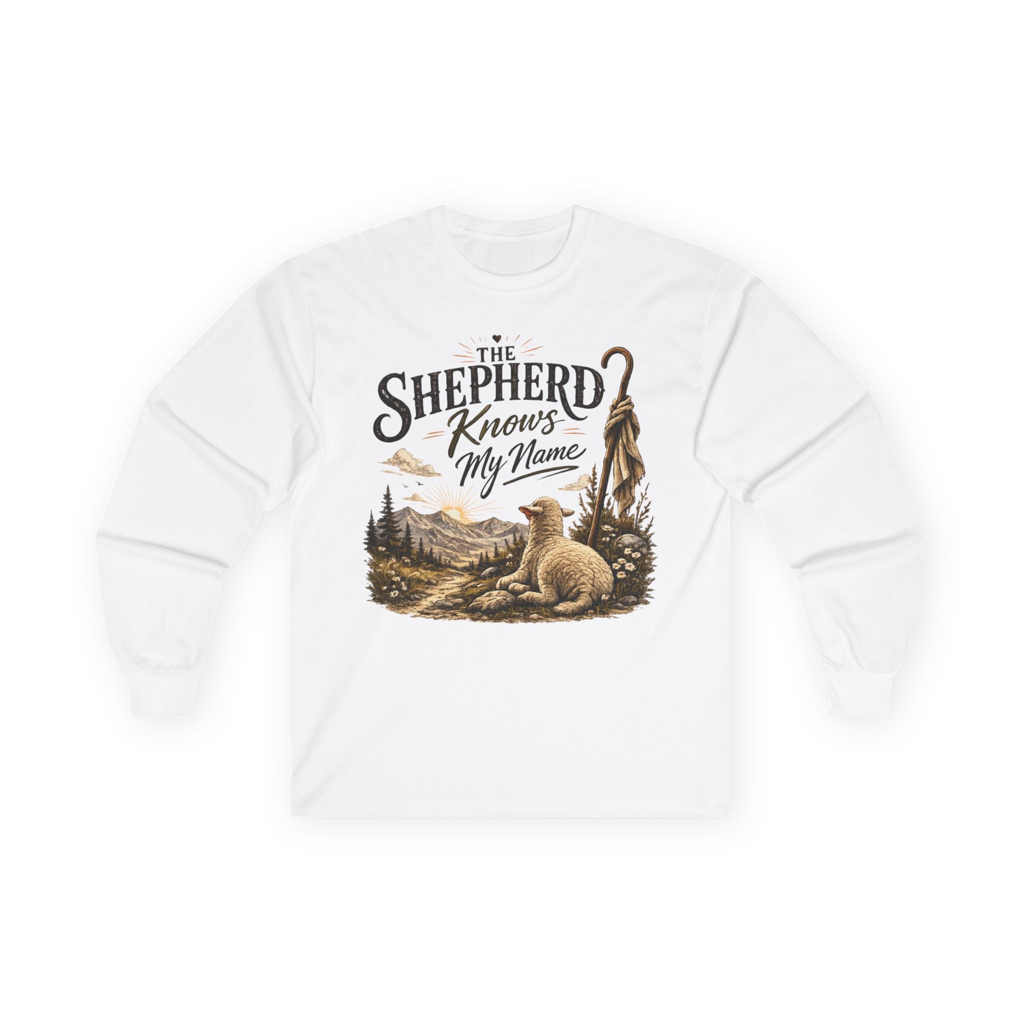 The Shepherd Knows My Name Long Sleeve Tee