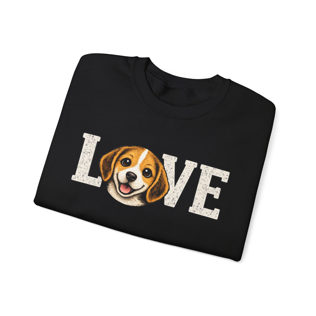 Beagle Love Sweatshirt — Cute Dog Lover Crewneck