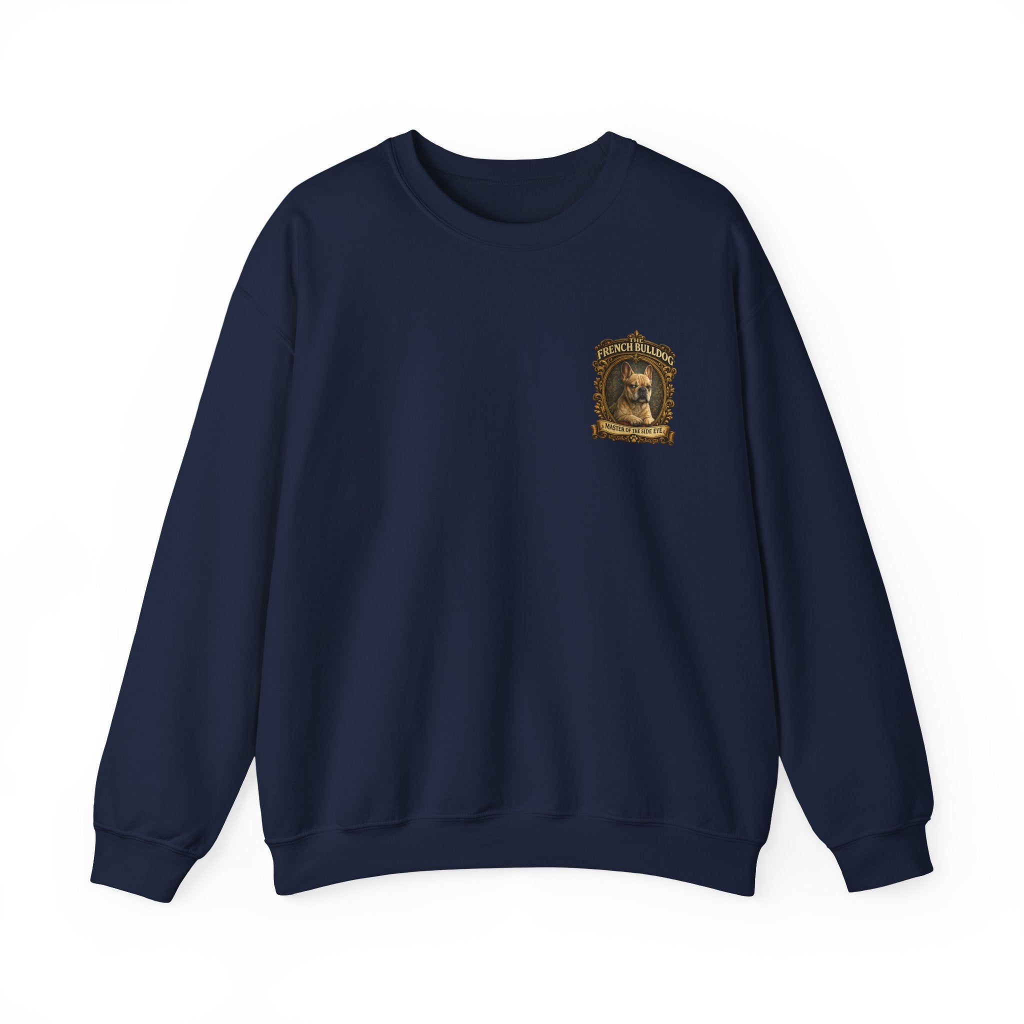 French Bulldog Sweatshirt — "Master of the Side Eye" Vintage-Style Crewneck