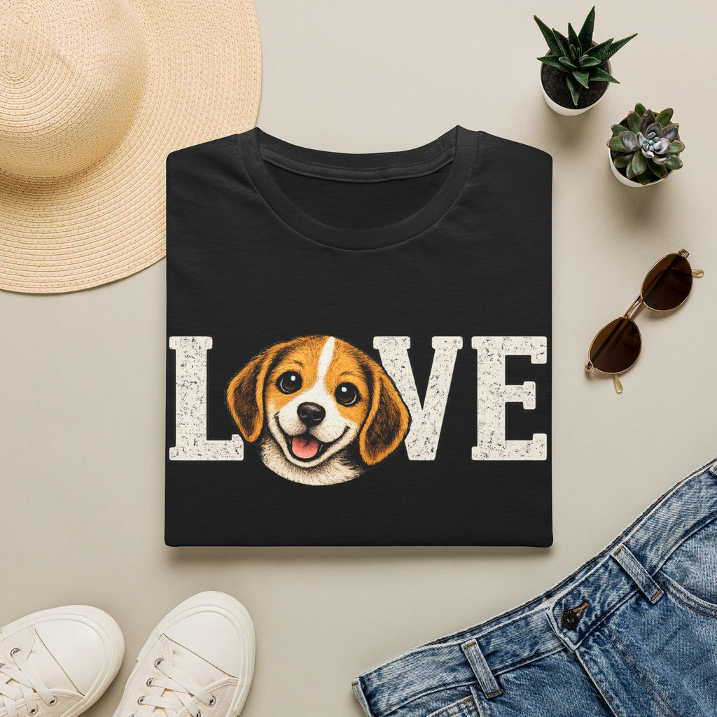 Love Beagle T-Shirt — Cute Dog Lover Tee