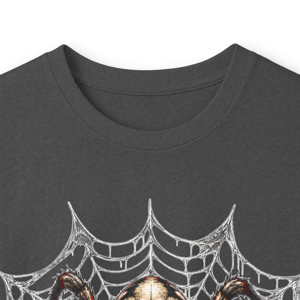 Spider Skull Web Long Sleeve Tee