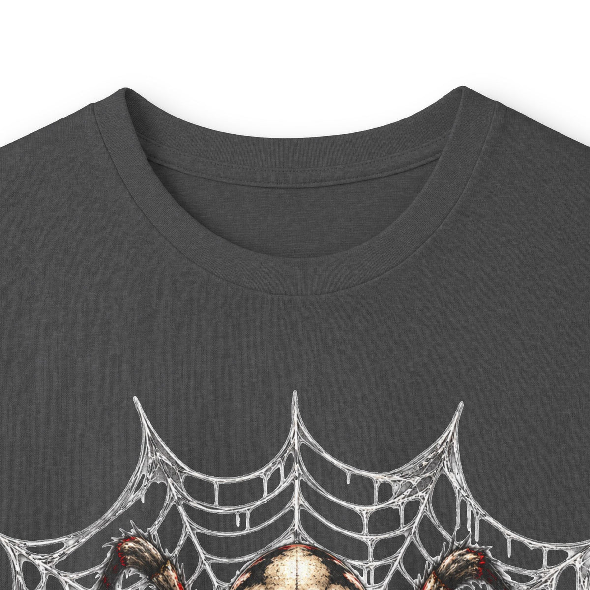 Spider Skull Web Long Sleeve Tee