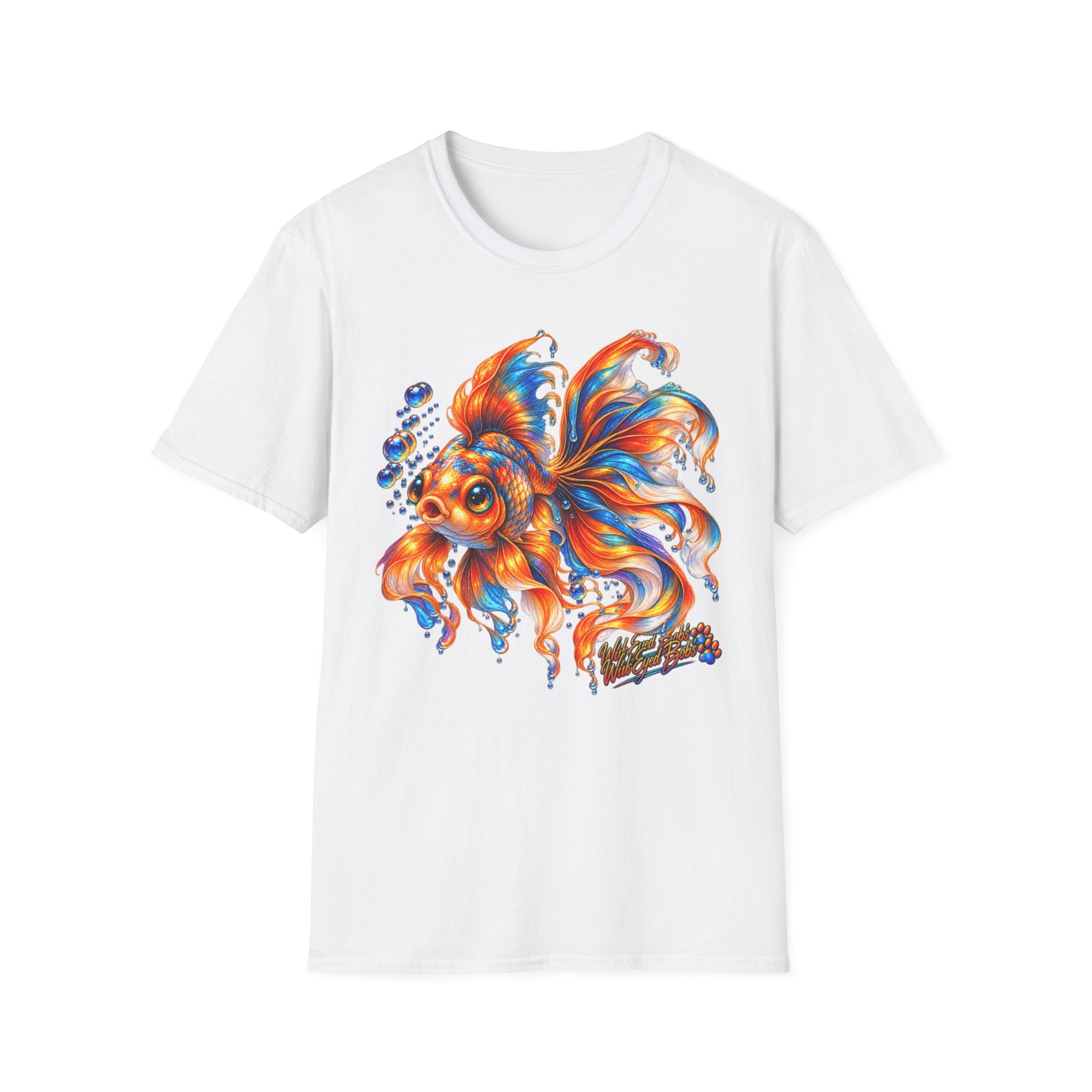 Colorful Goldfish T-Shirt — Vibrant Fish Art Tee