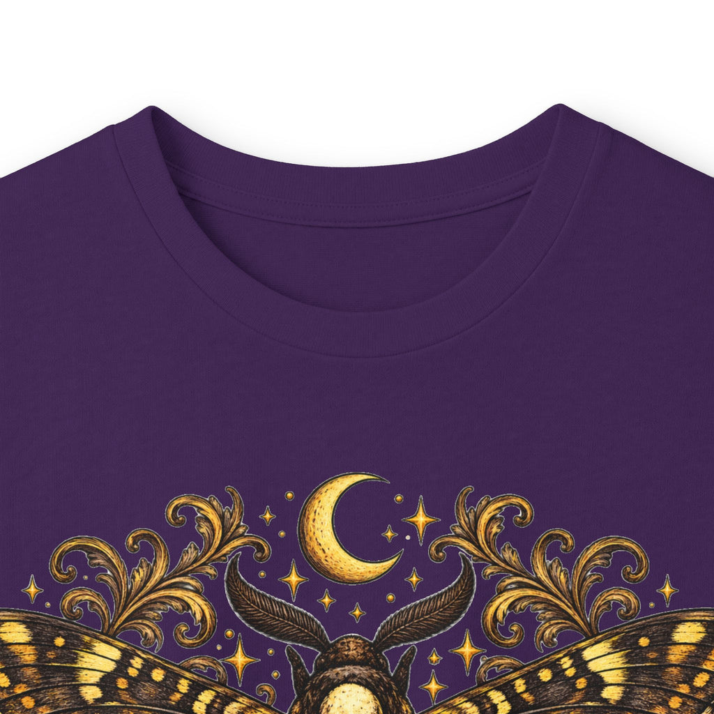 Moon Death Moth Skull Long Sleeve Tee