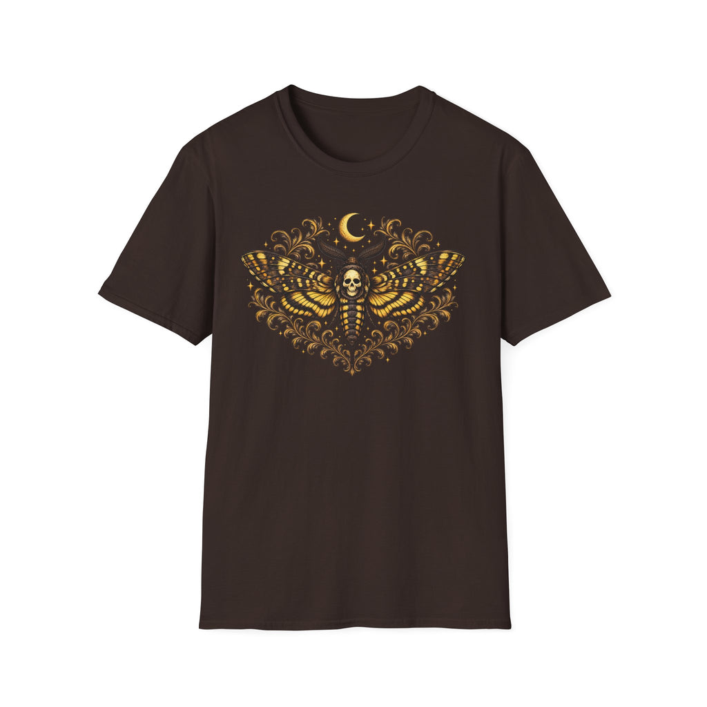 Moth & Moon Gothic Skull T-Shirt