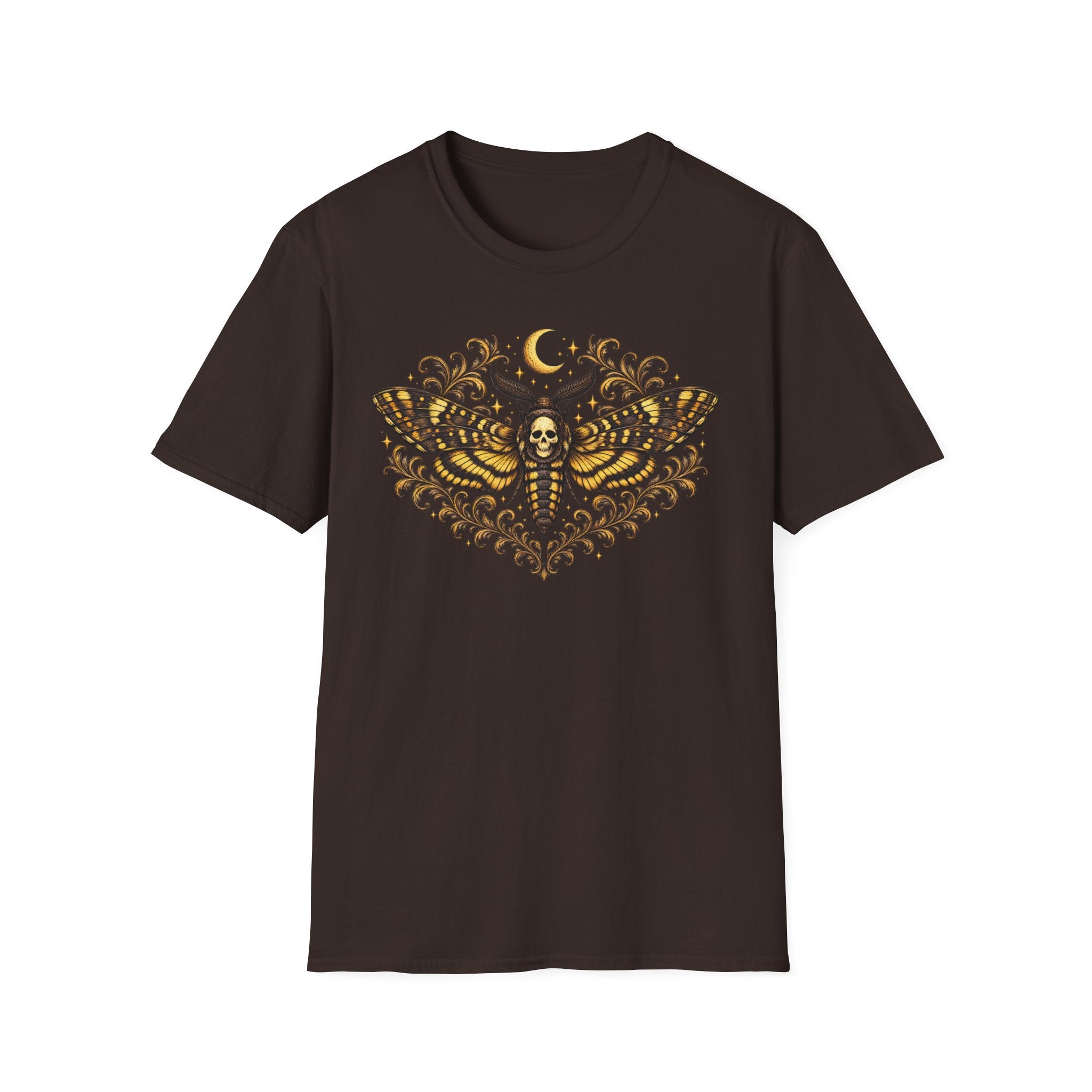 Moth & Moon Gothic Skull T-Shirt