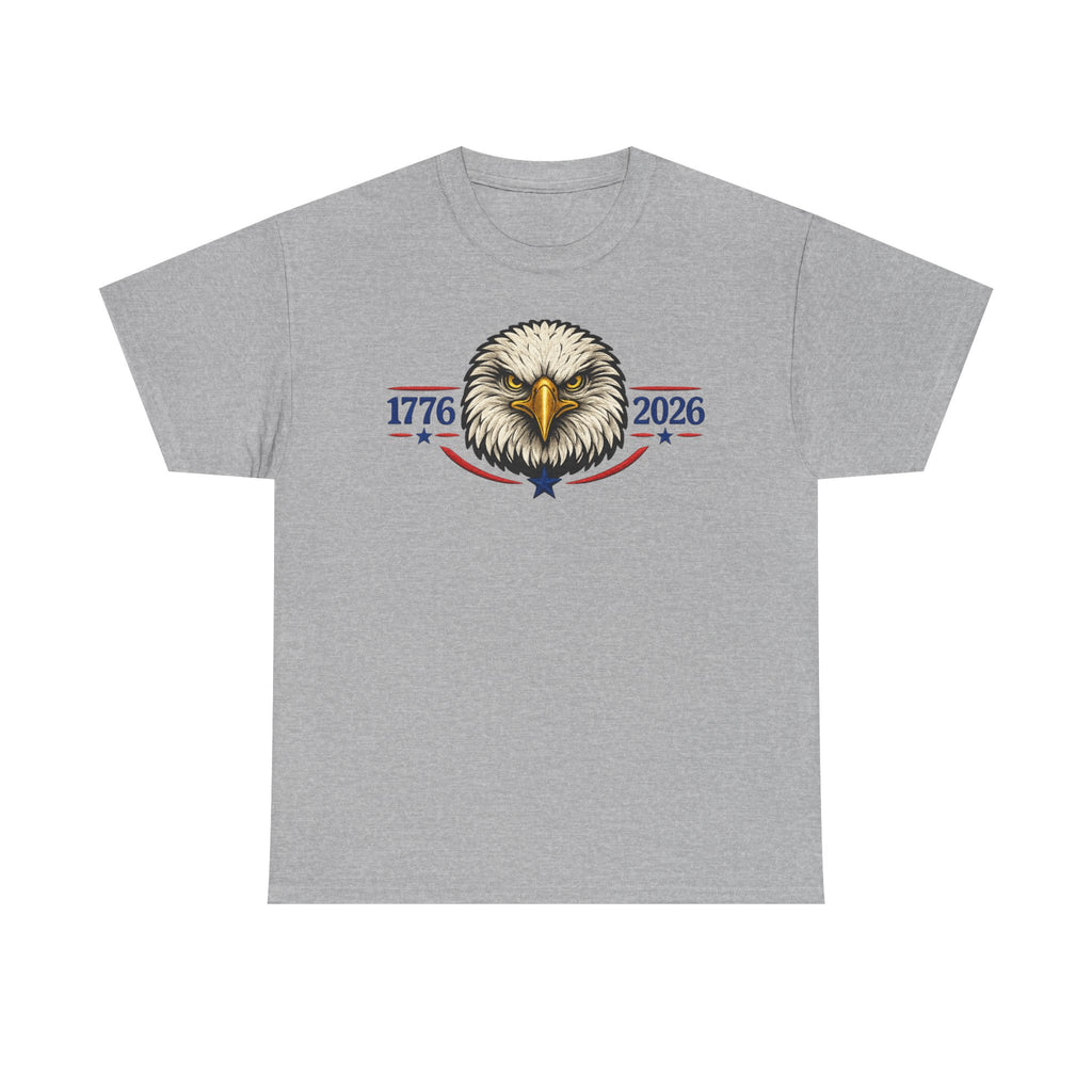 Patriotic Eagle 1776-2026 T-Shirt — American Independence Anniversary Tee