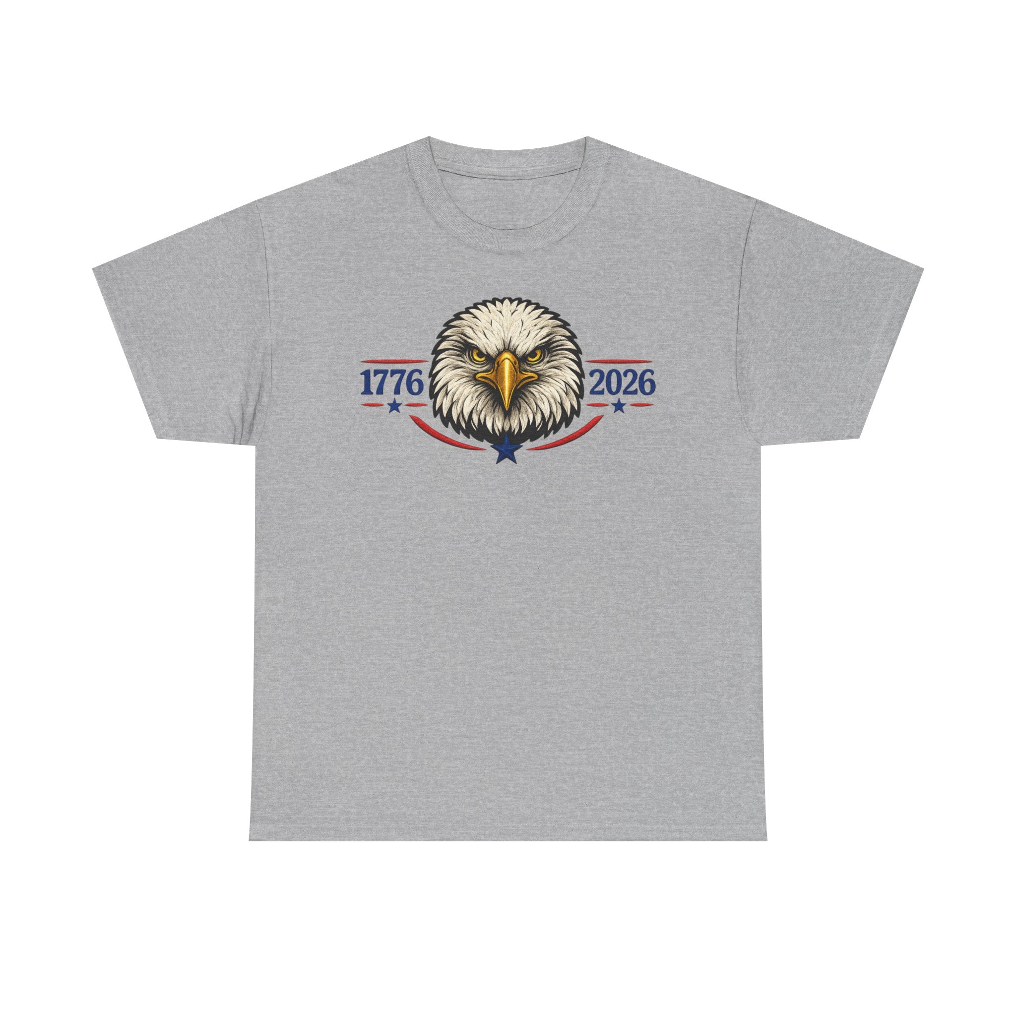 Patriotic Eagle 1776-2026 T-Shirt — American Independence Anniversary Tee