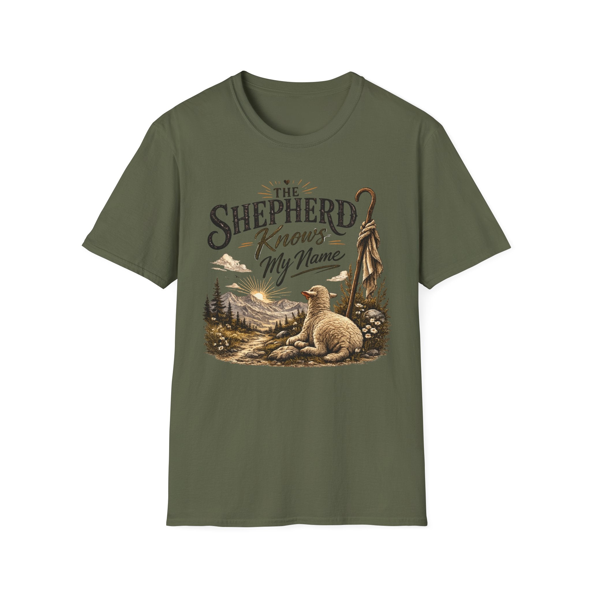 Shepherd Knows My Name T‑Shirt