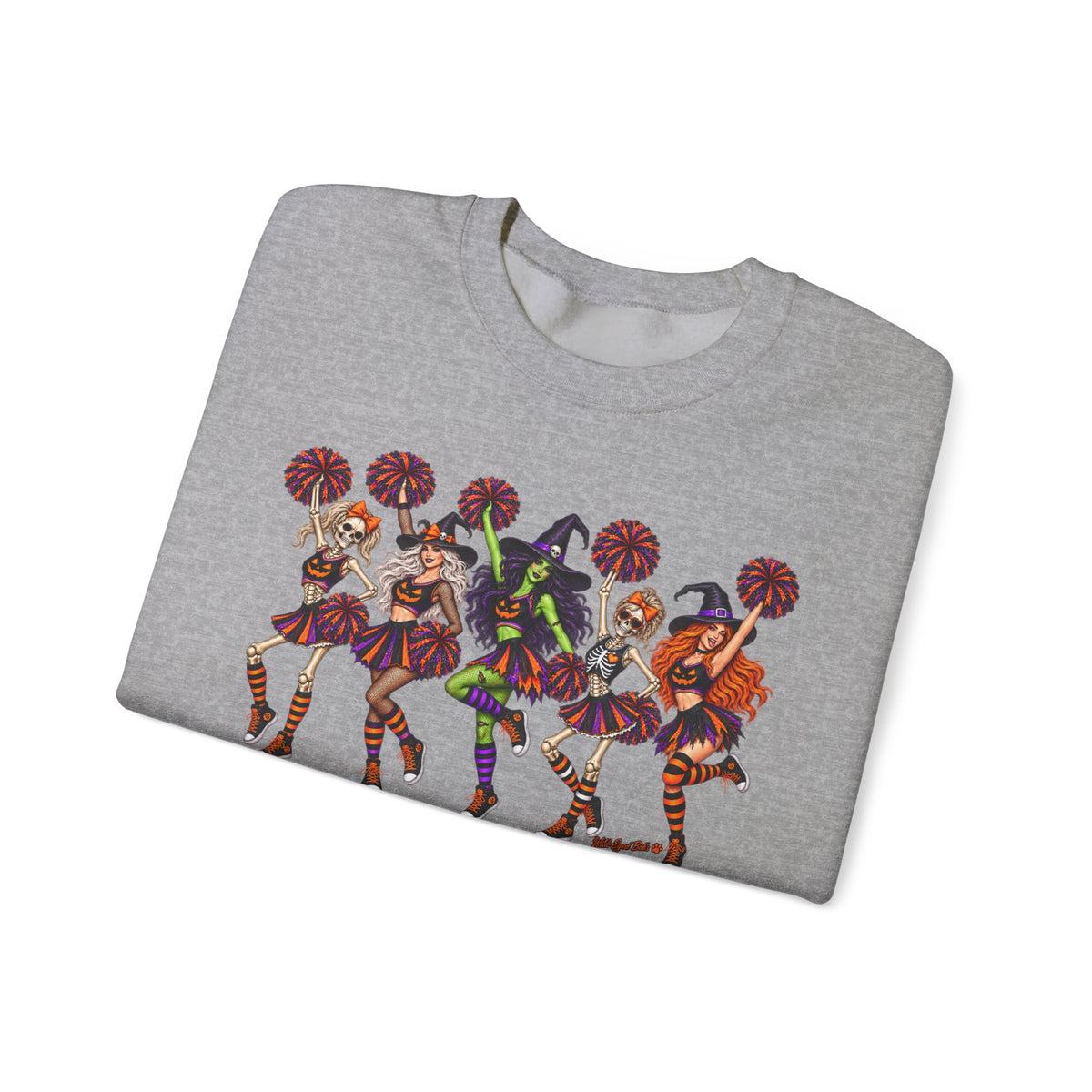 Cheer Squad Halloween Crewneck Sweatshirt