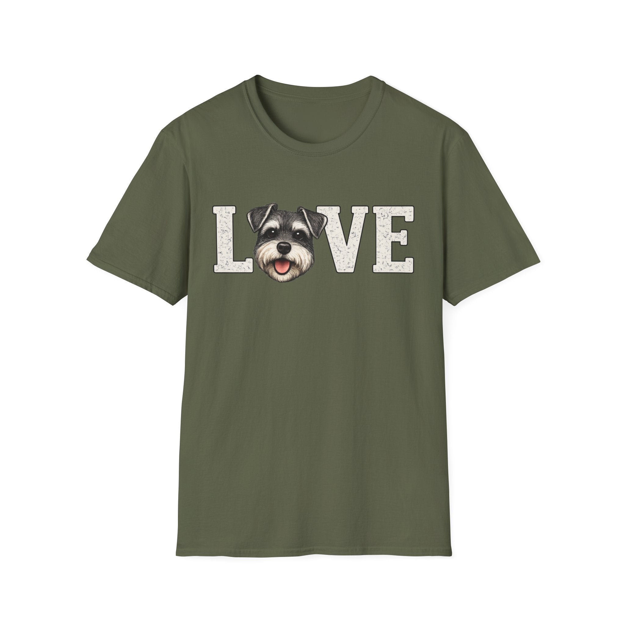 Love Schnauzer T-Shirt — Cute Dog Lover Tee